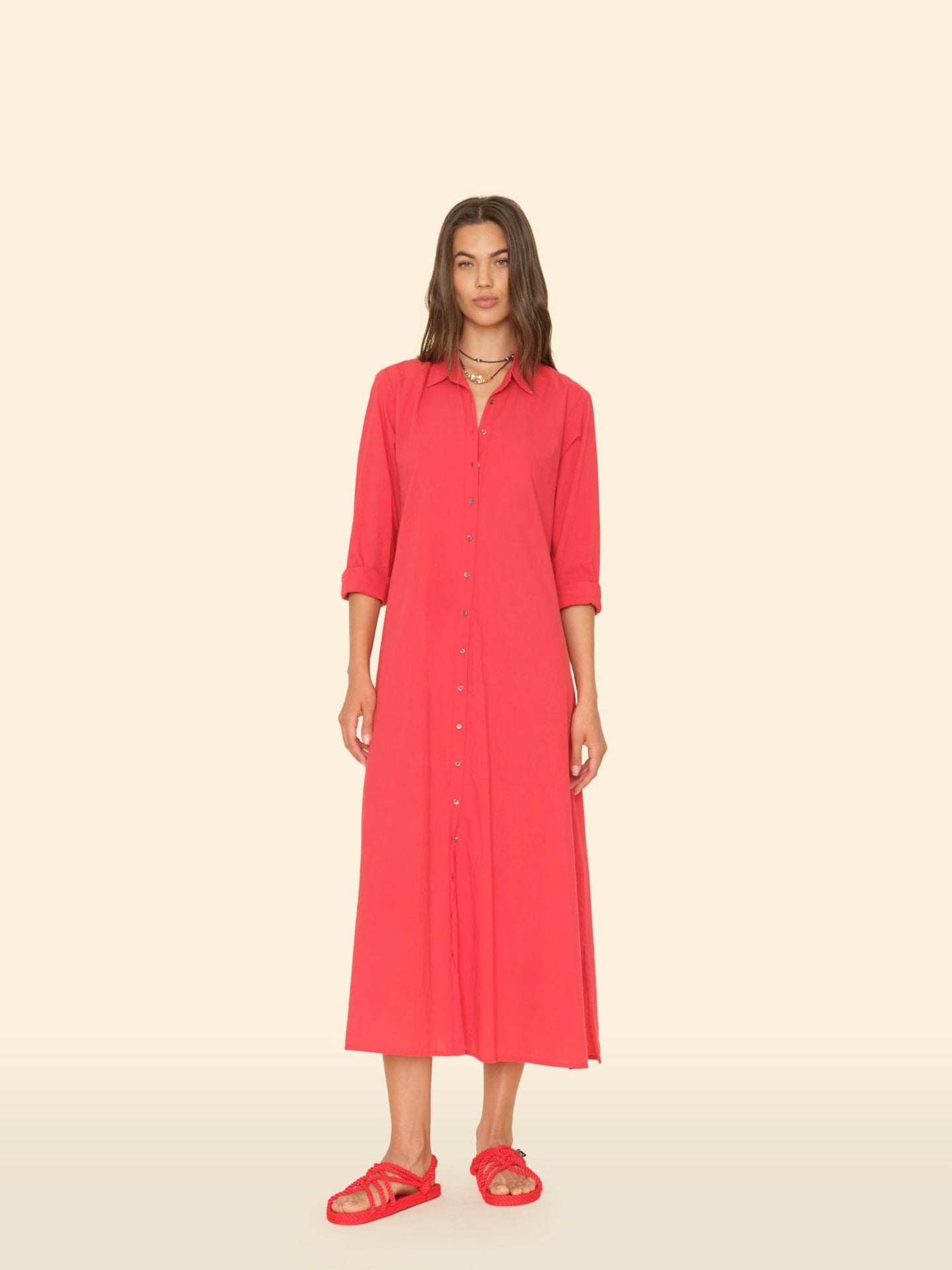 Xirena Dress Racing Red Boden Dress