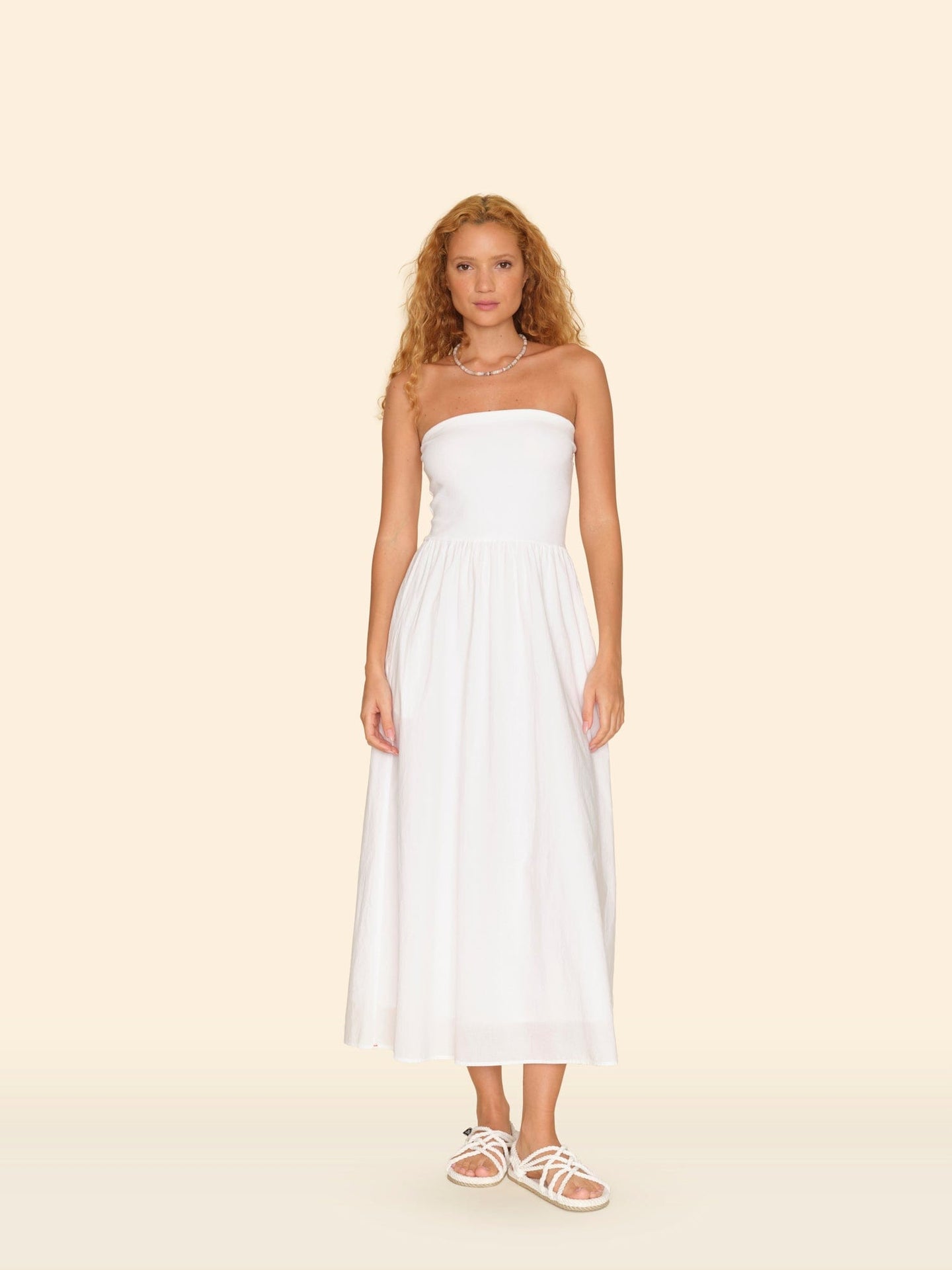 Xirena Dress White Finnian Dress