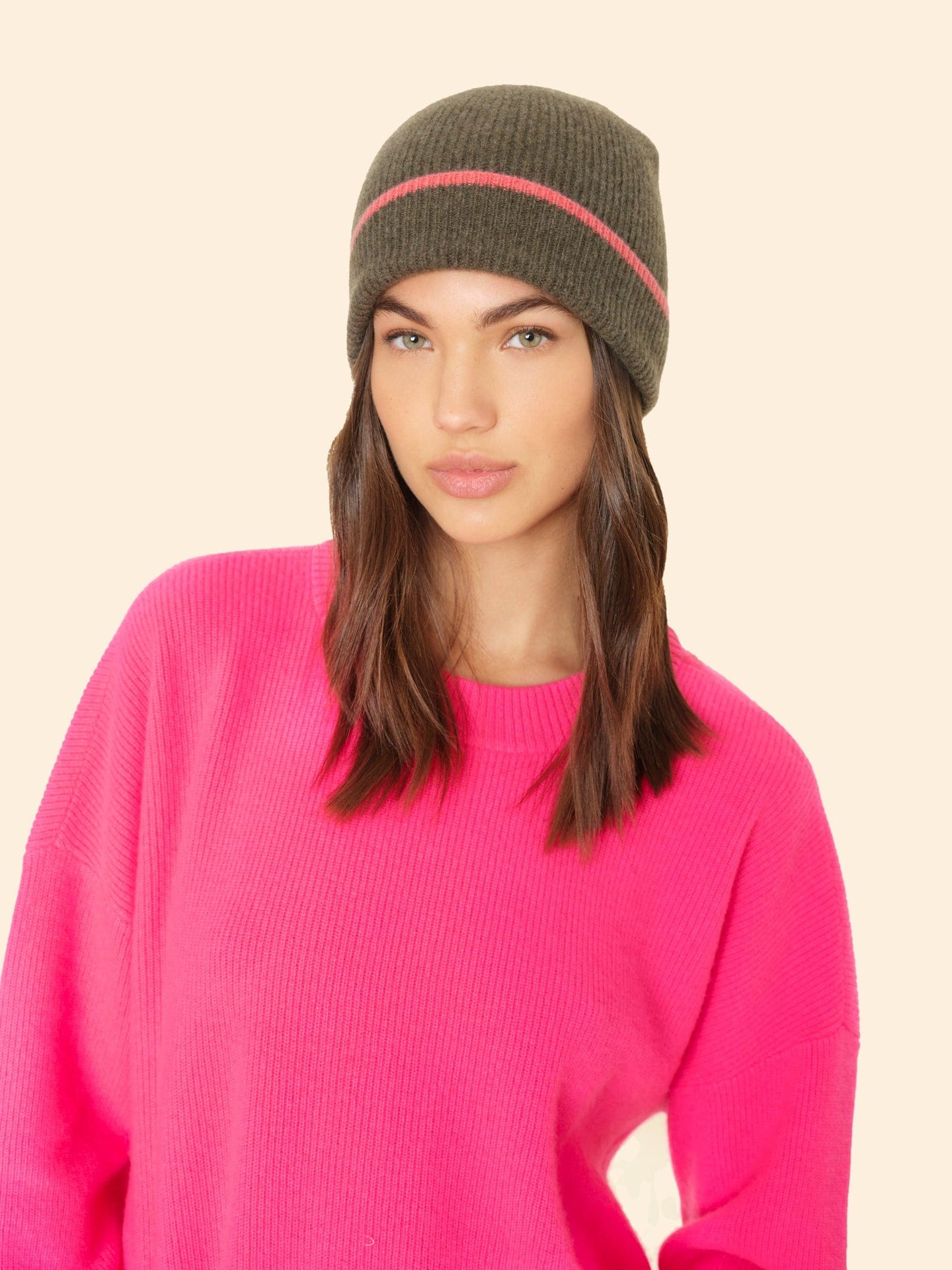 Xirena Hat One Size / Loden Flamingo Loden Flamingo Georgy Beanie X0MRS001-OS-LDF