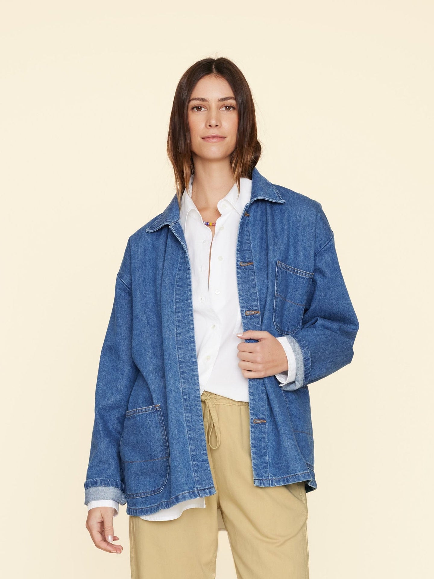 Xirena Jacket Deep Indigo Stanford Denim Jacket