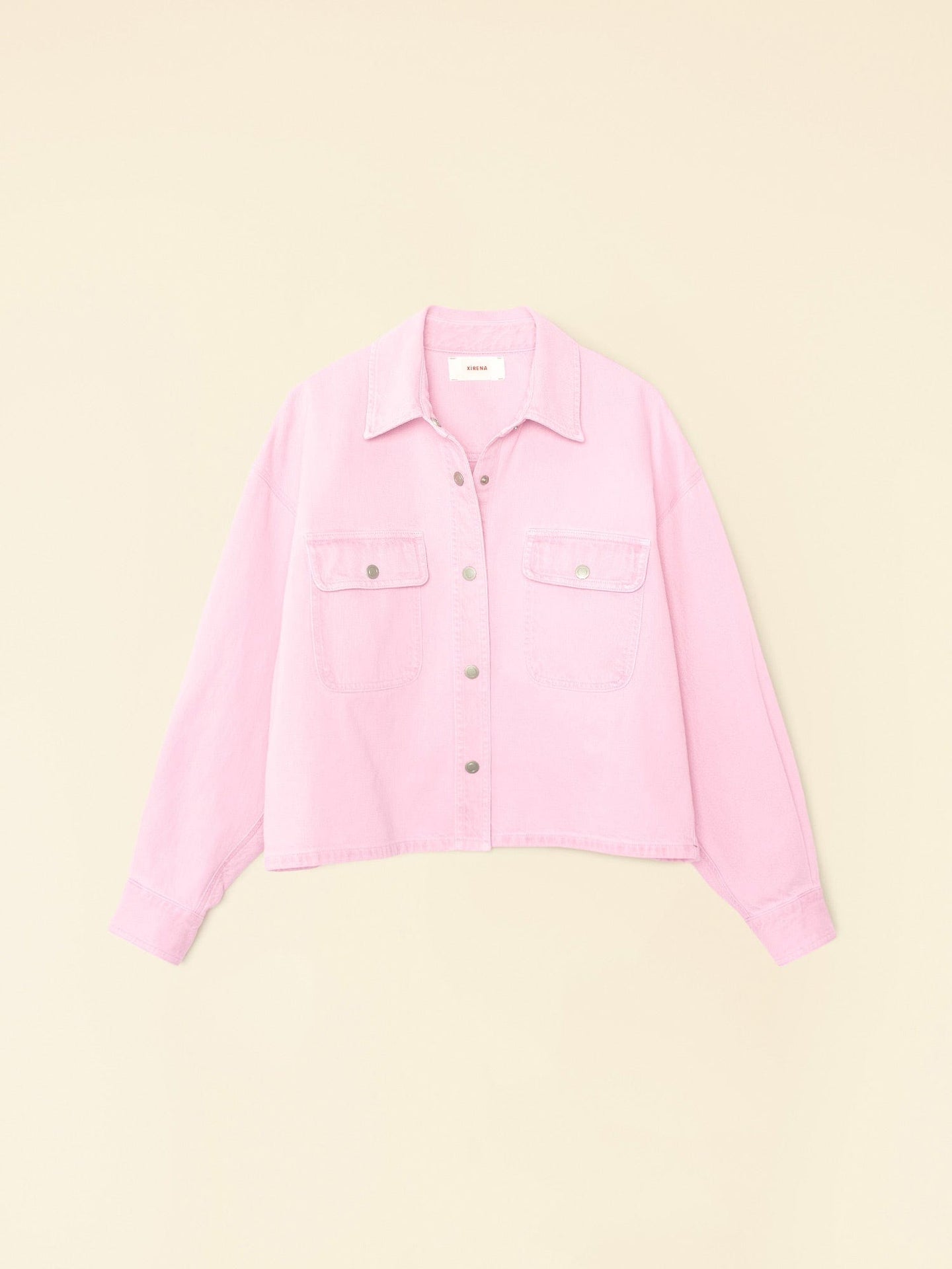 Xirena Jacket Petal Pink Leon Denim Jacket Petal Pink Leon Denim Jacket