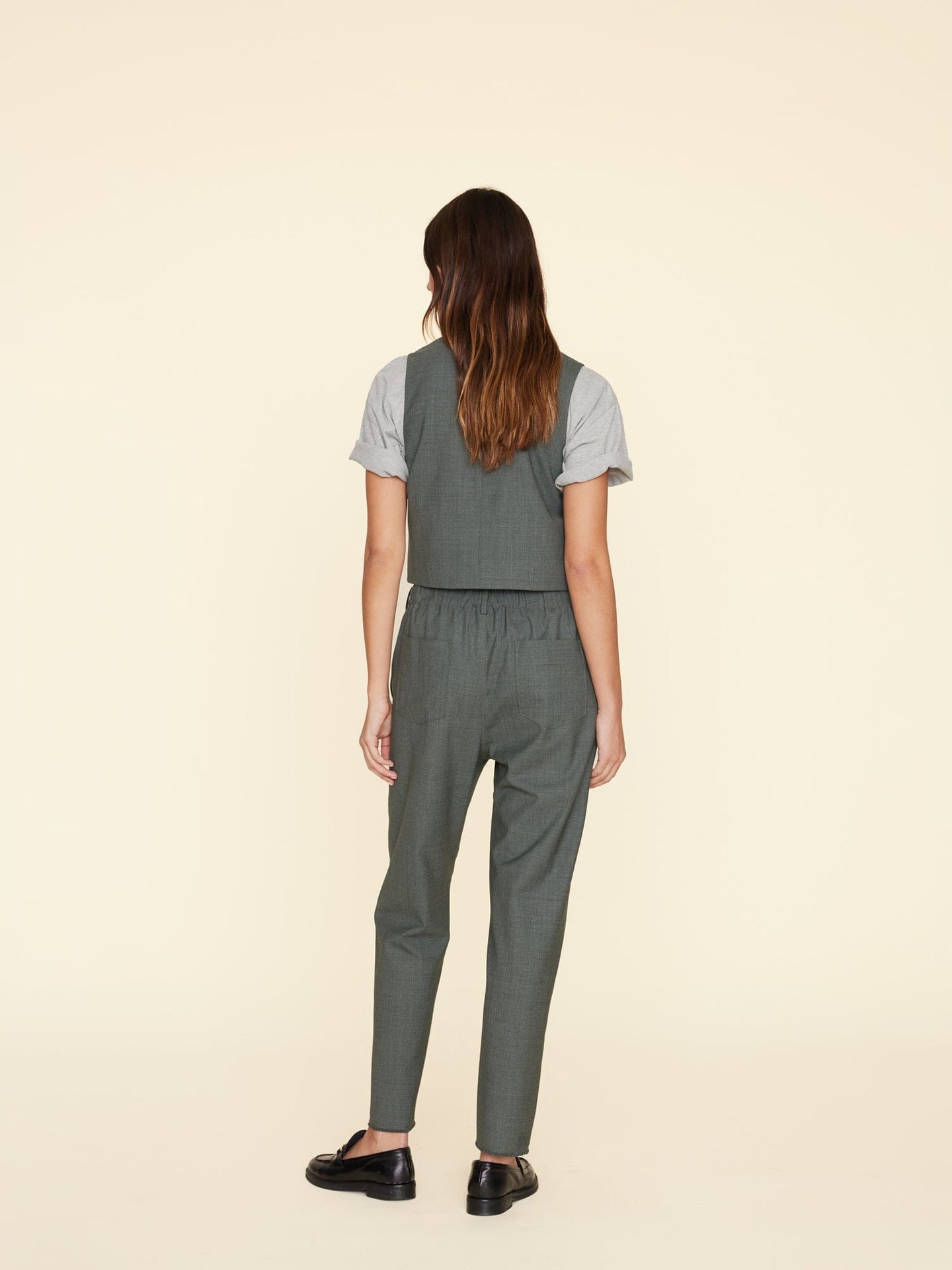 Xirena Pant Charcoal Melange Mercer Pant