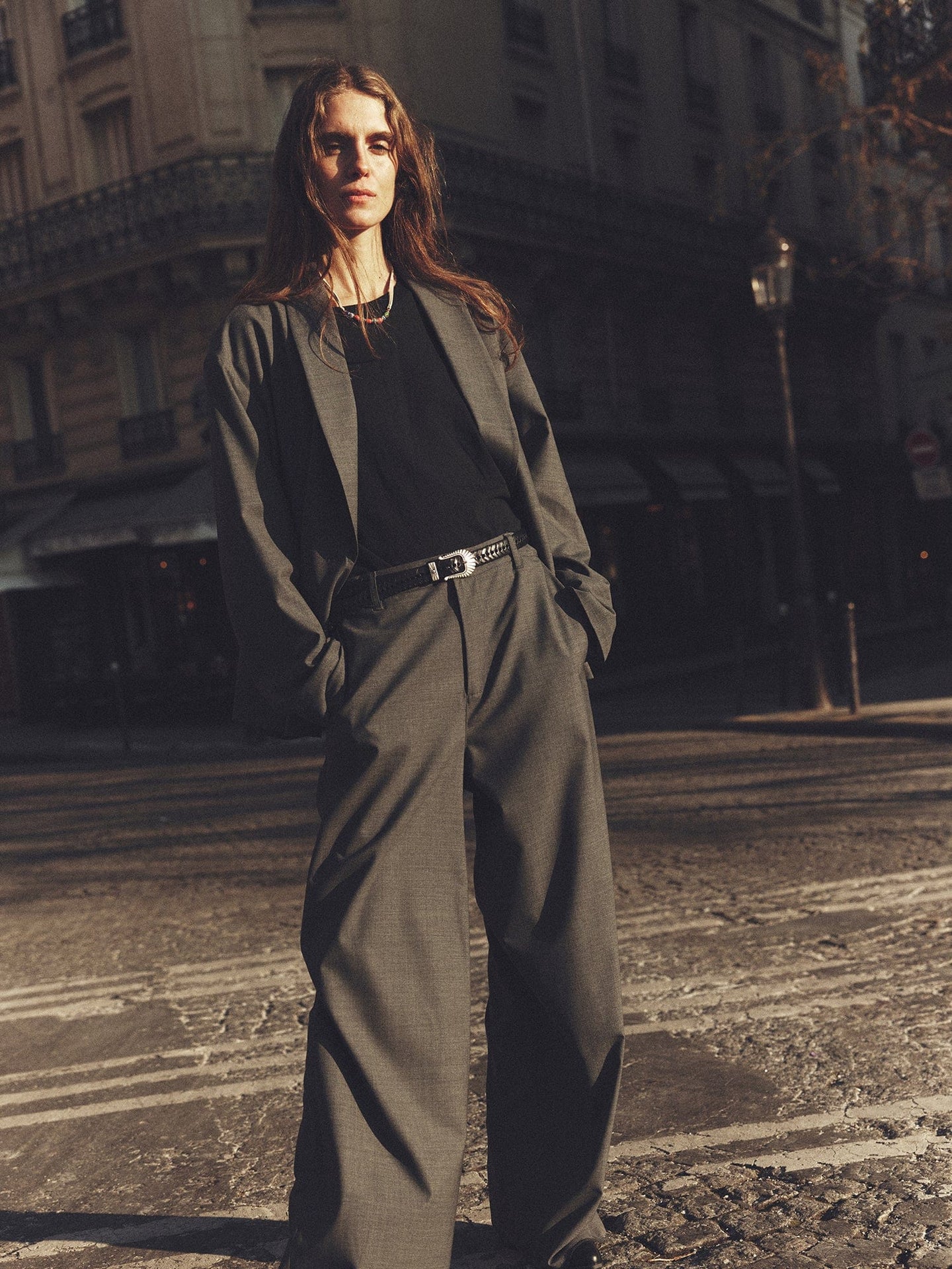 Xirena Pant Charcoal Melange Portlyn Pant