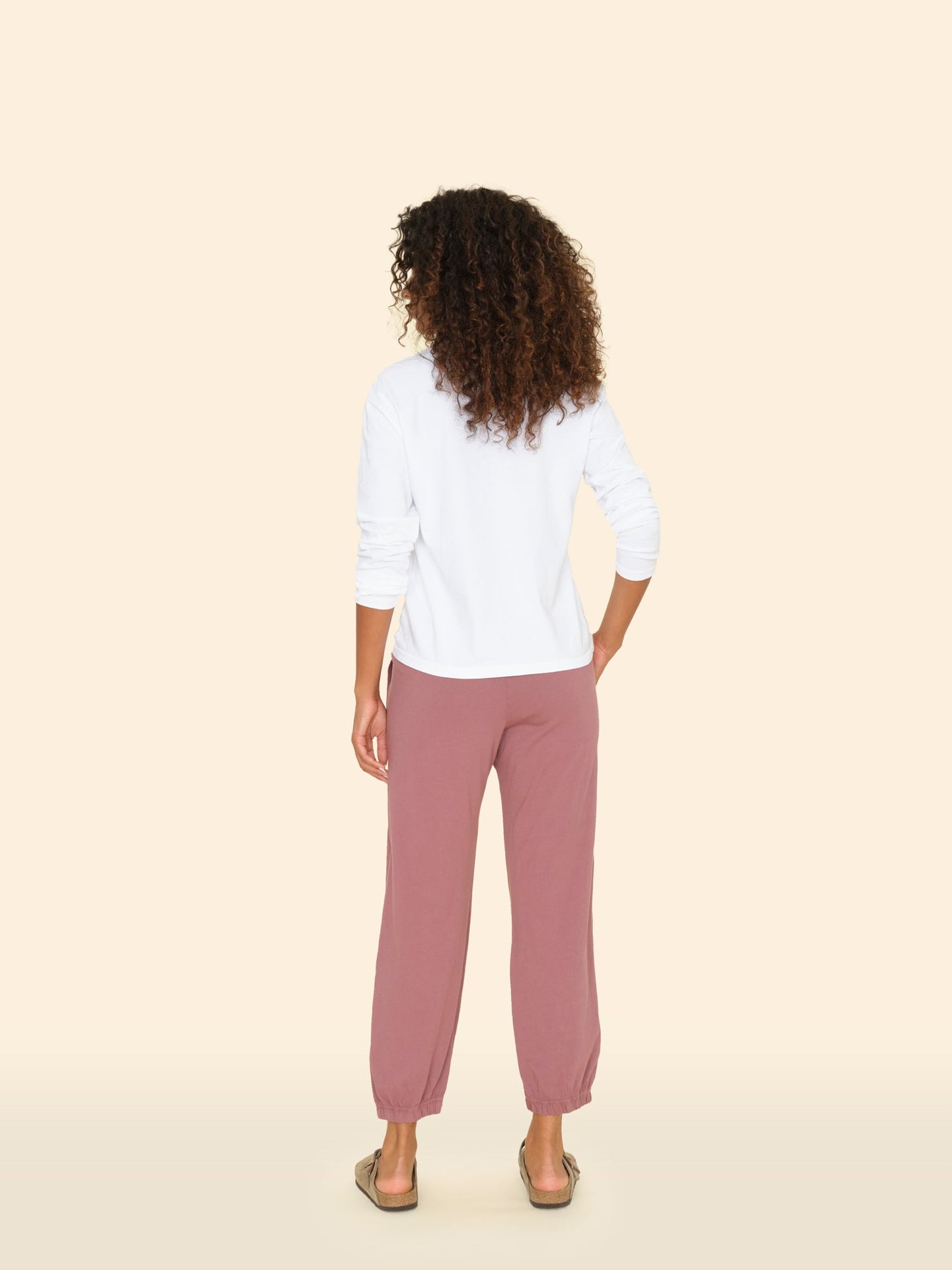 Xirena Pant Dark Rose Crispin Pant