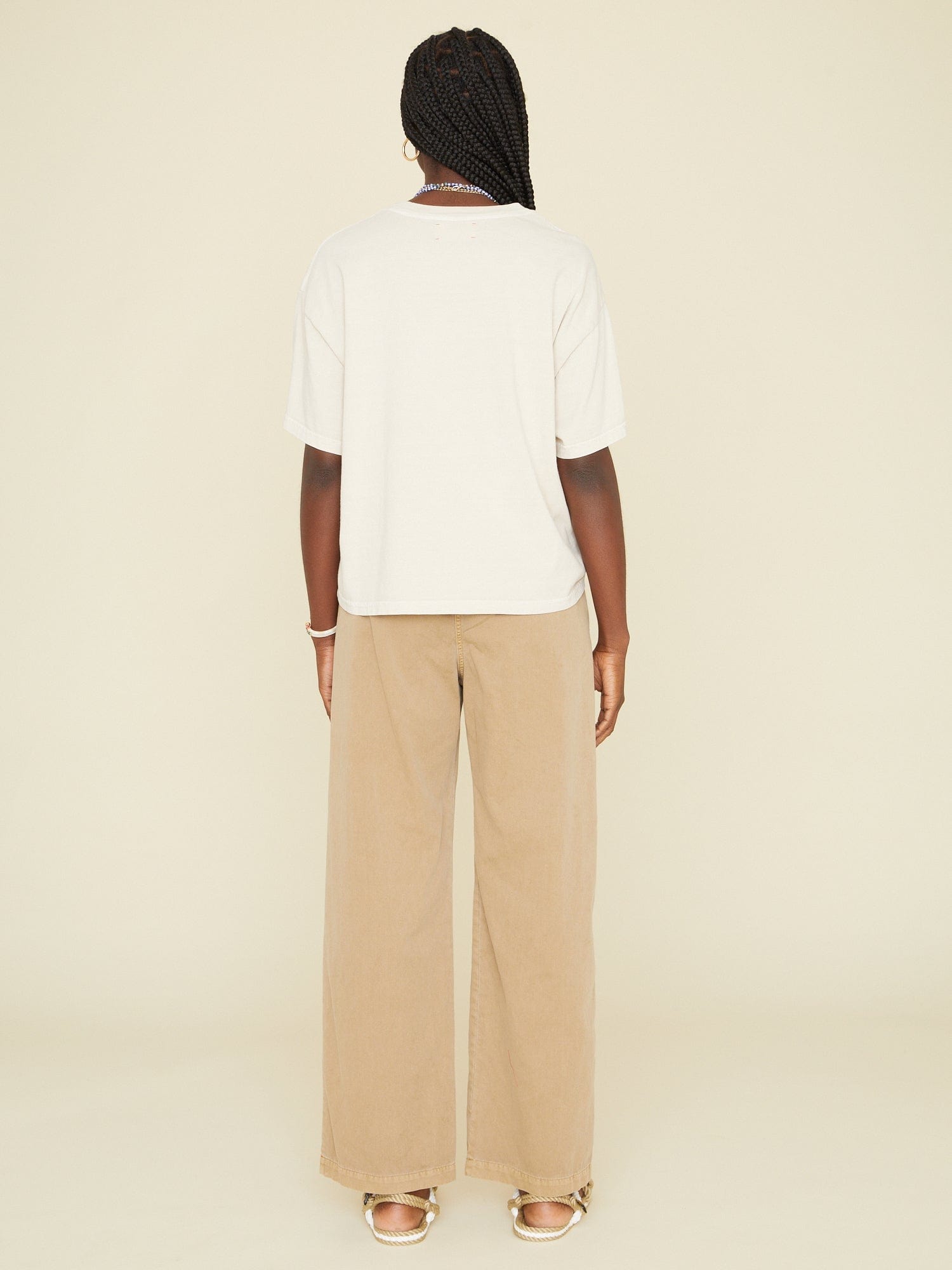 SEEP Cotton Twill Side-tuck Baggy Pants - ワークパンツ