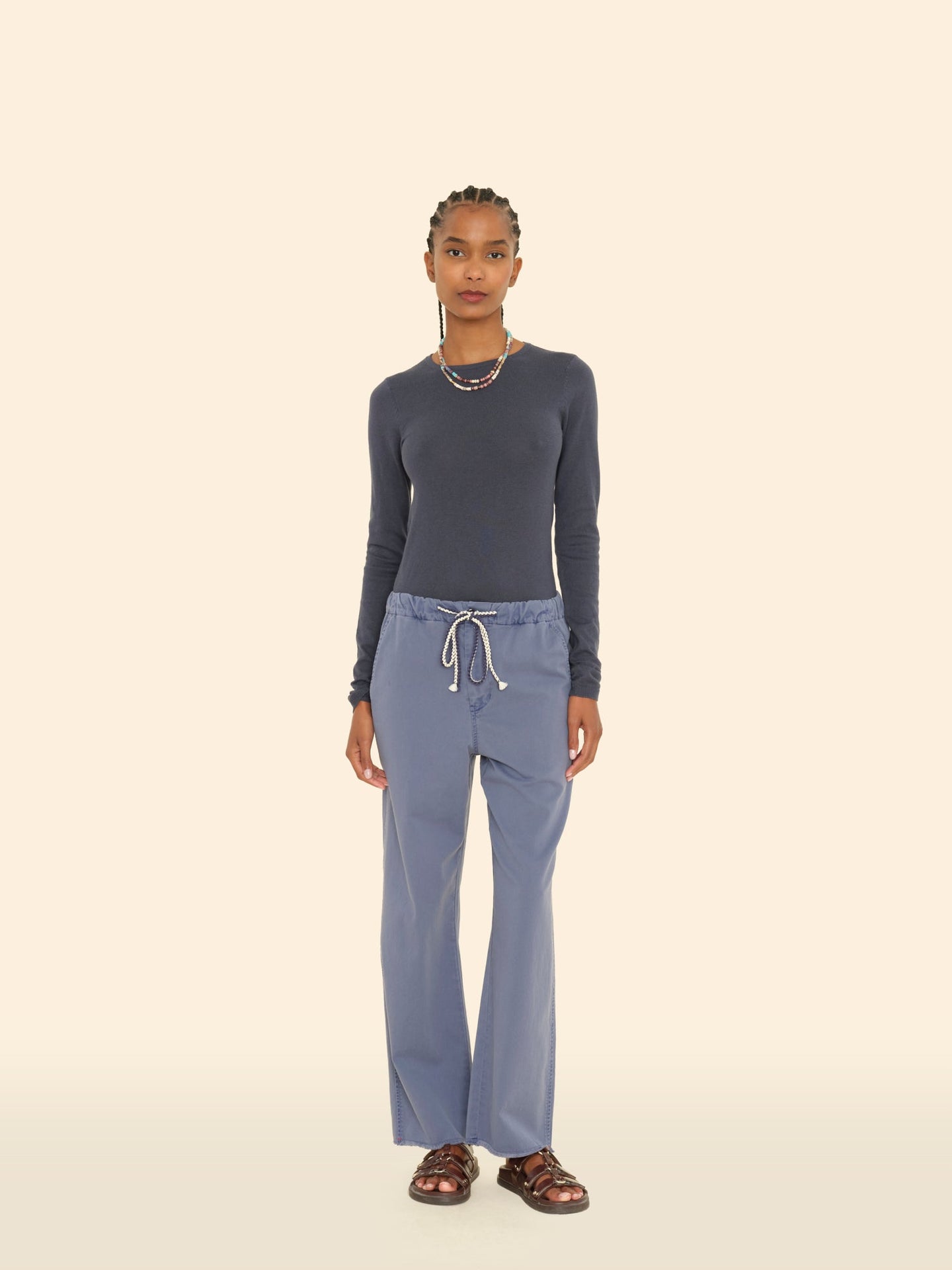 Xirena Pant Granite Blue Eli Twill Pant Granite Blue Eli Twill Pant