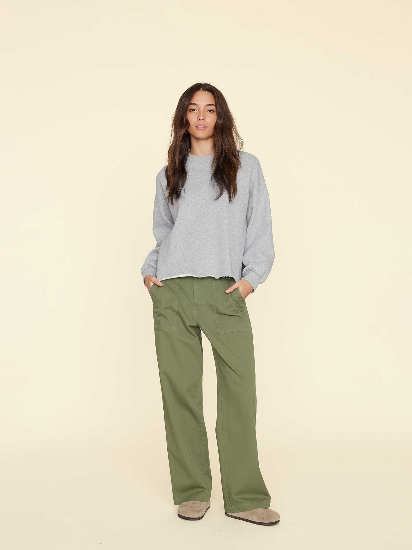 Xirena Pant Hazy Sage Morleigh Twill Pant