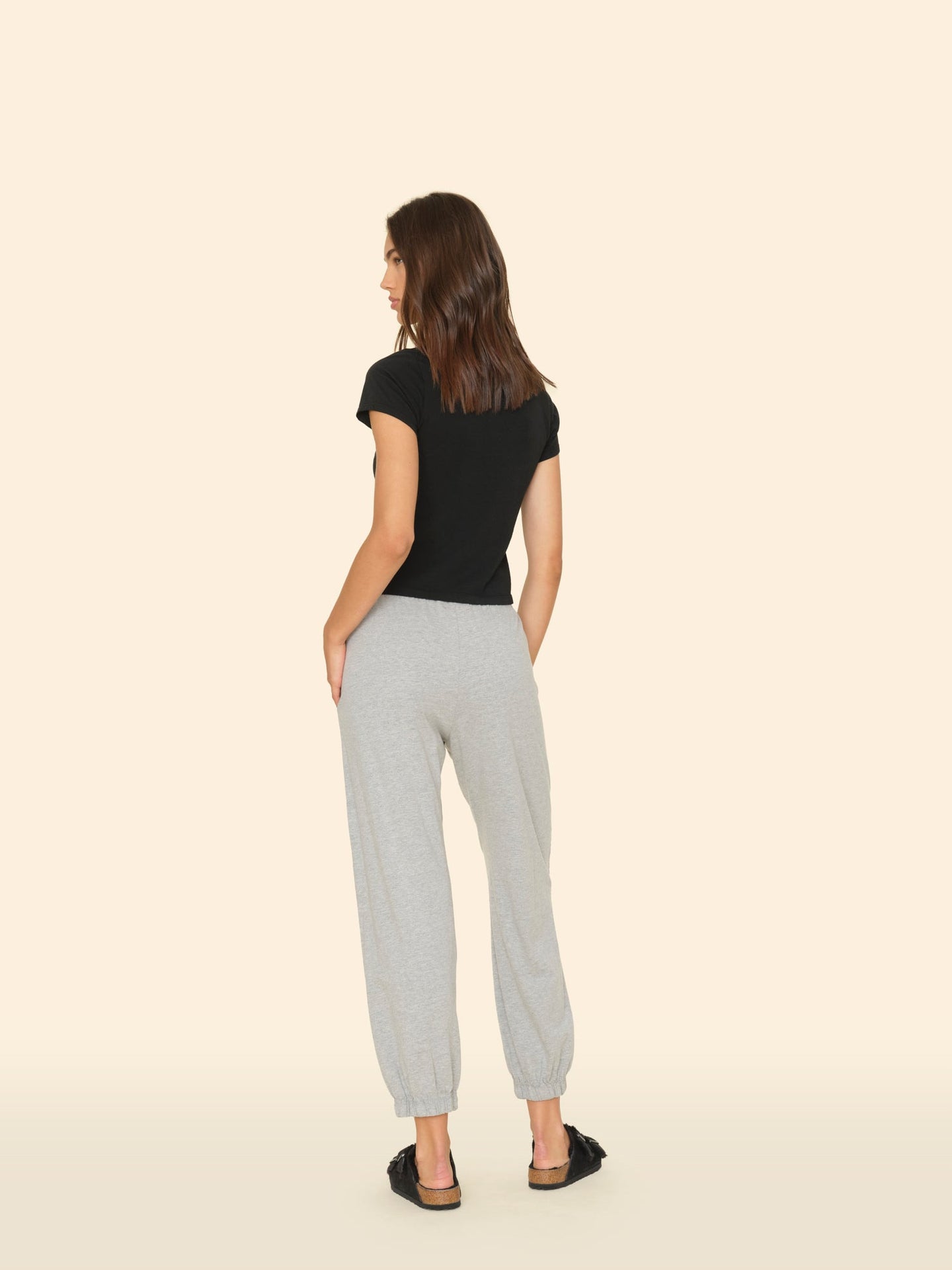 Xirena Pant Heather Grey Crispin Pant