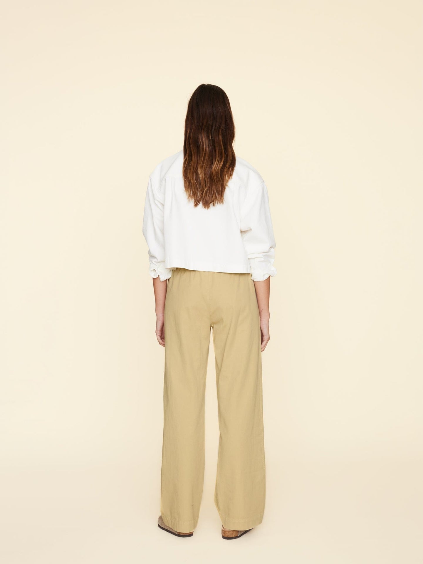 Xirena Pant Khaki Gold Dash Twill Pant