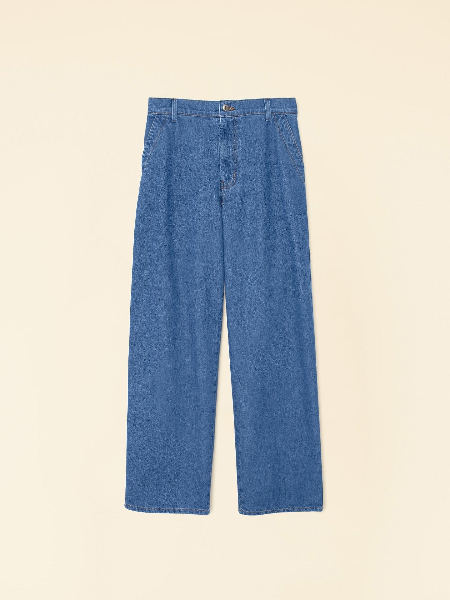 Xirena Pant Mid Blue Garrett Denim Pant