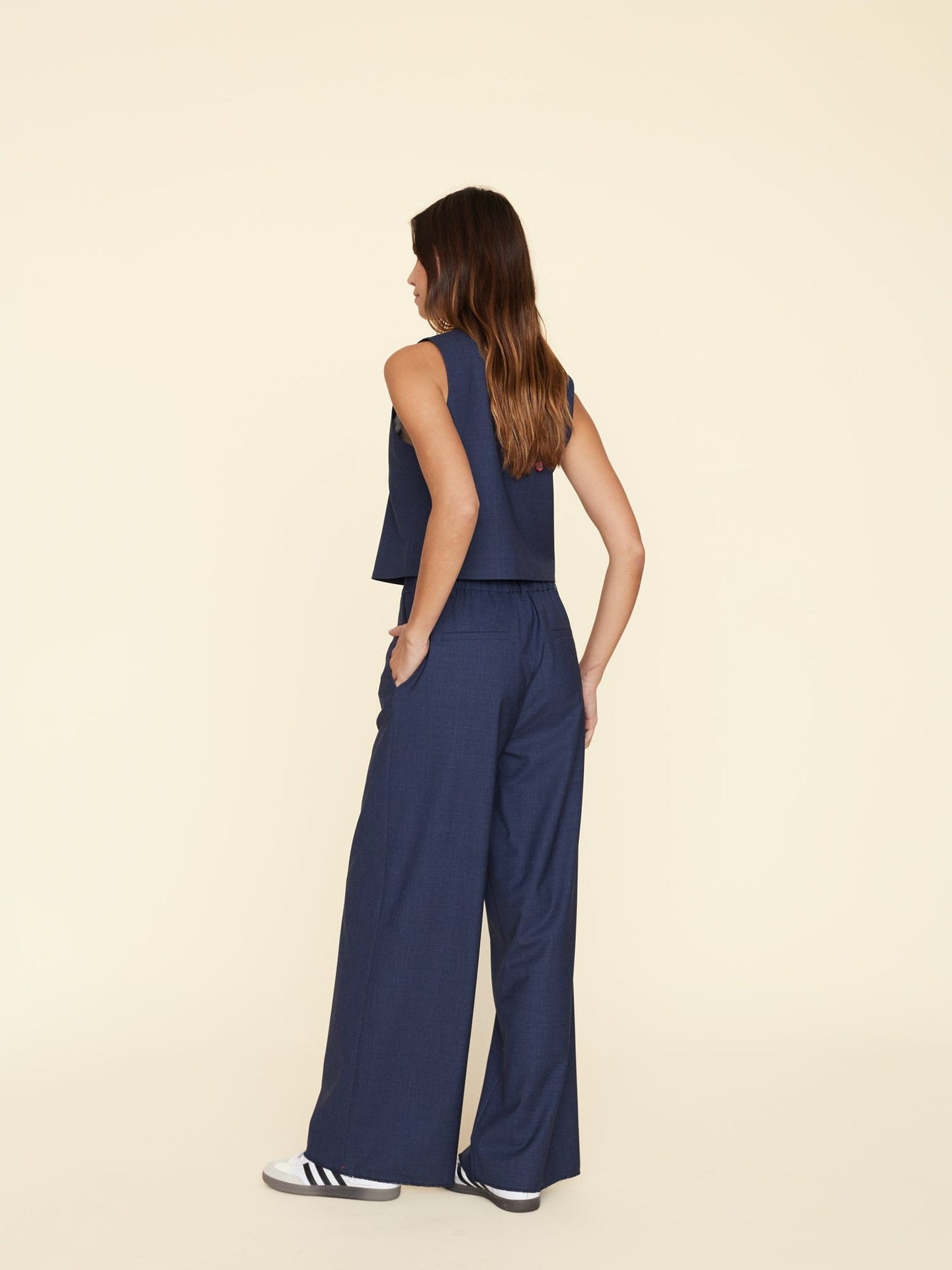 Xirena Pant Navy Melange Portlyn Pant