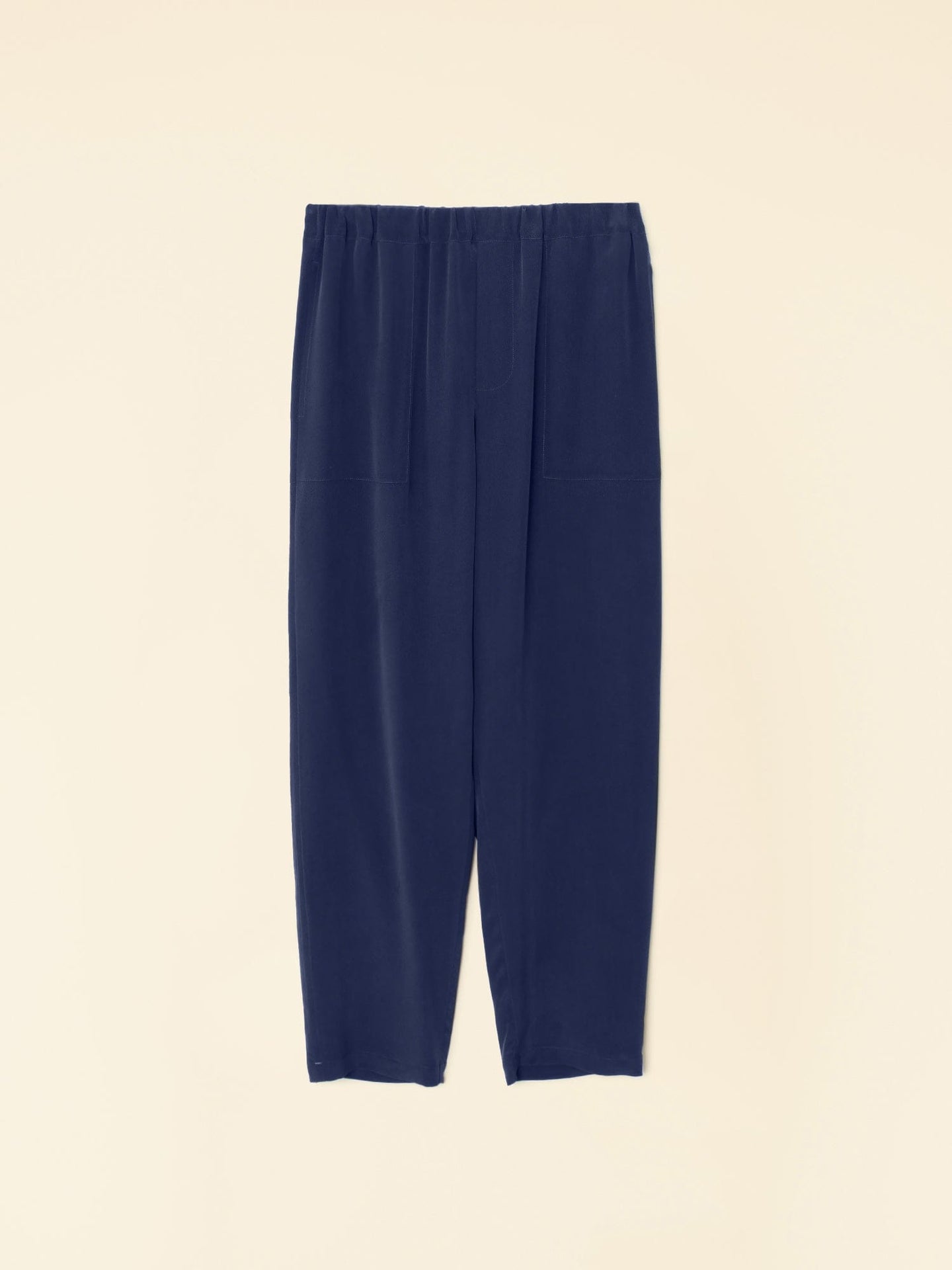 Xirena Pant Navy Mercer Silk Pant