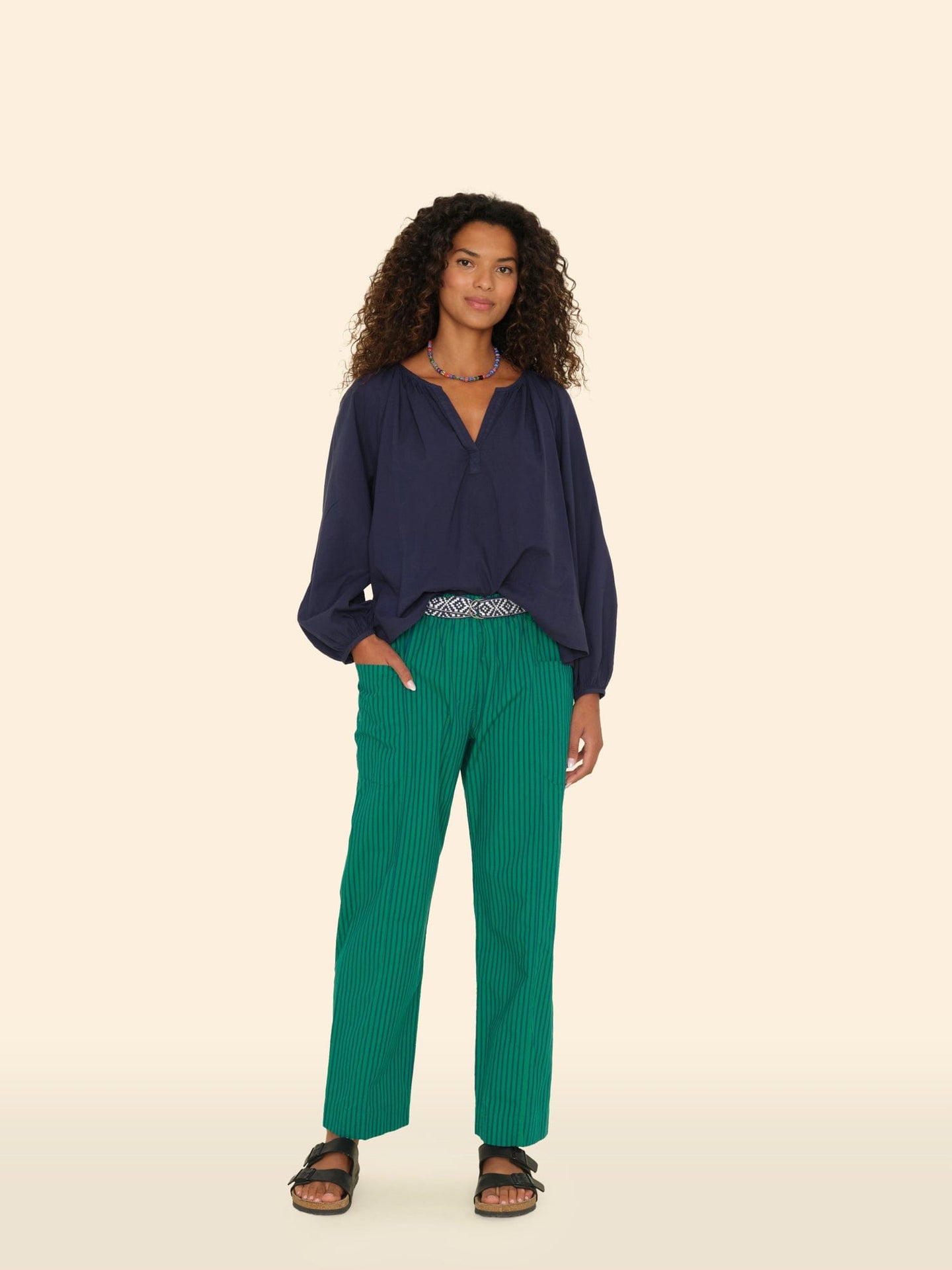 Xirena Pant Pine Blue Jake Pant