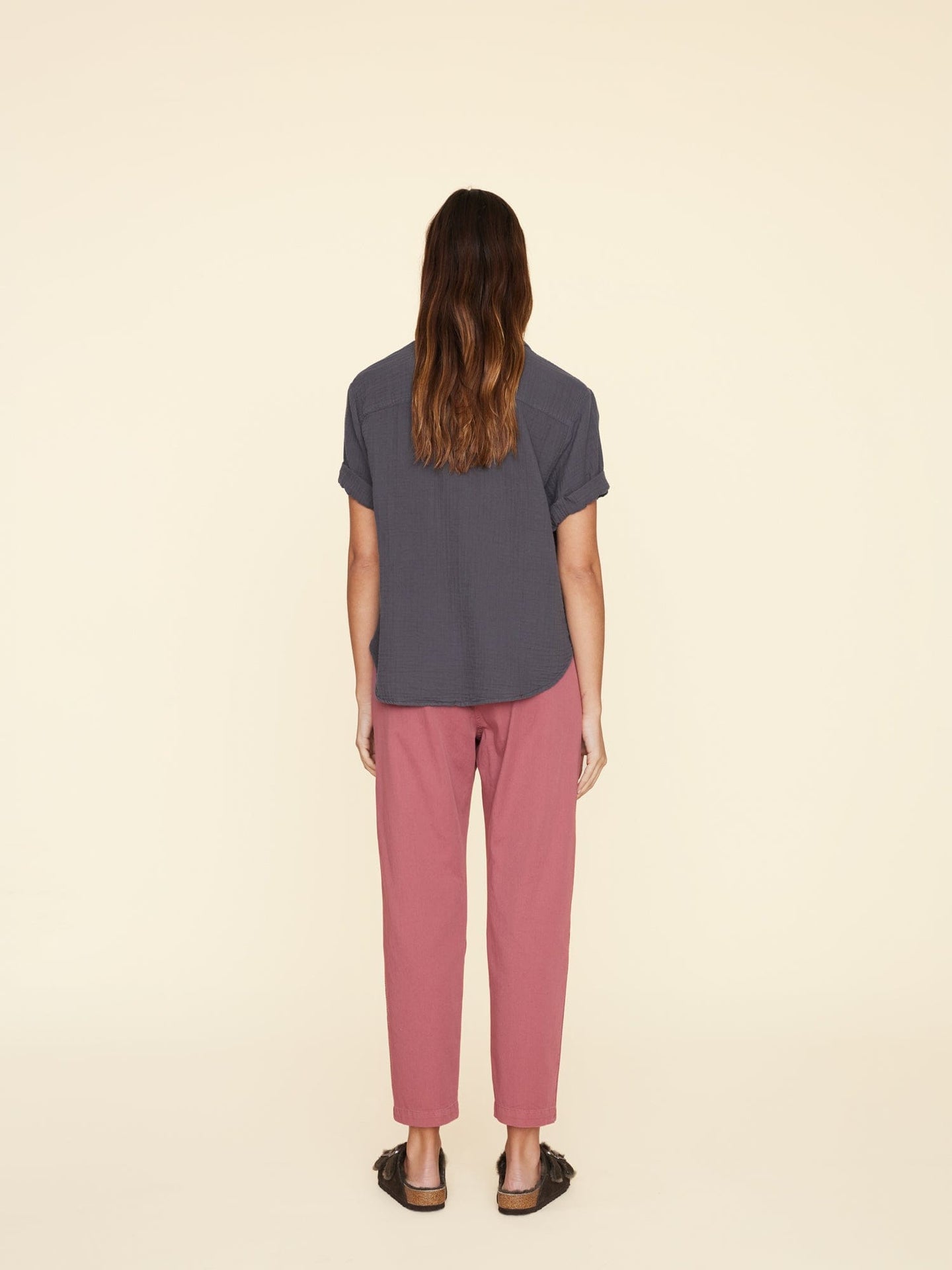 Xirena Pant Rosewood Rex Twill Pant