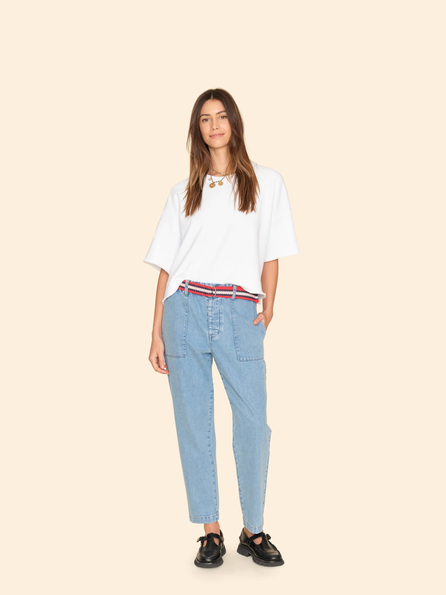 Xirena Pant Sailor Blue Mercer Denim Pant Sailor Blue Mercer Denim Pant