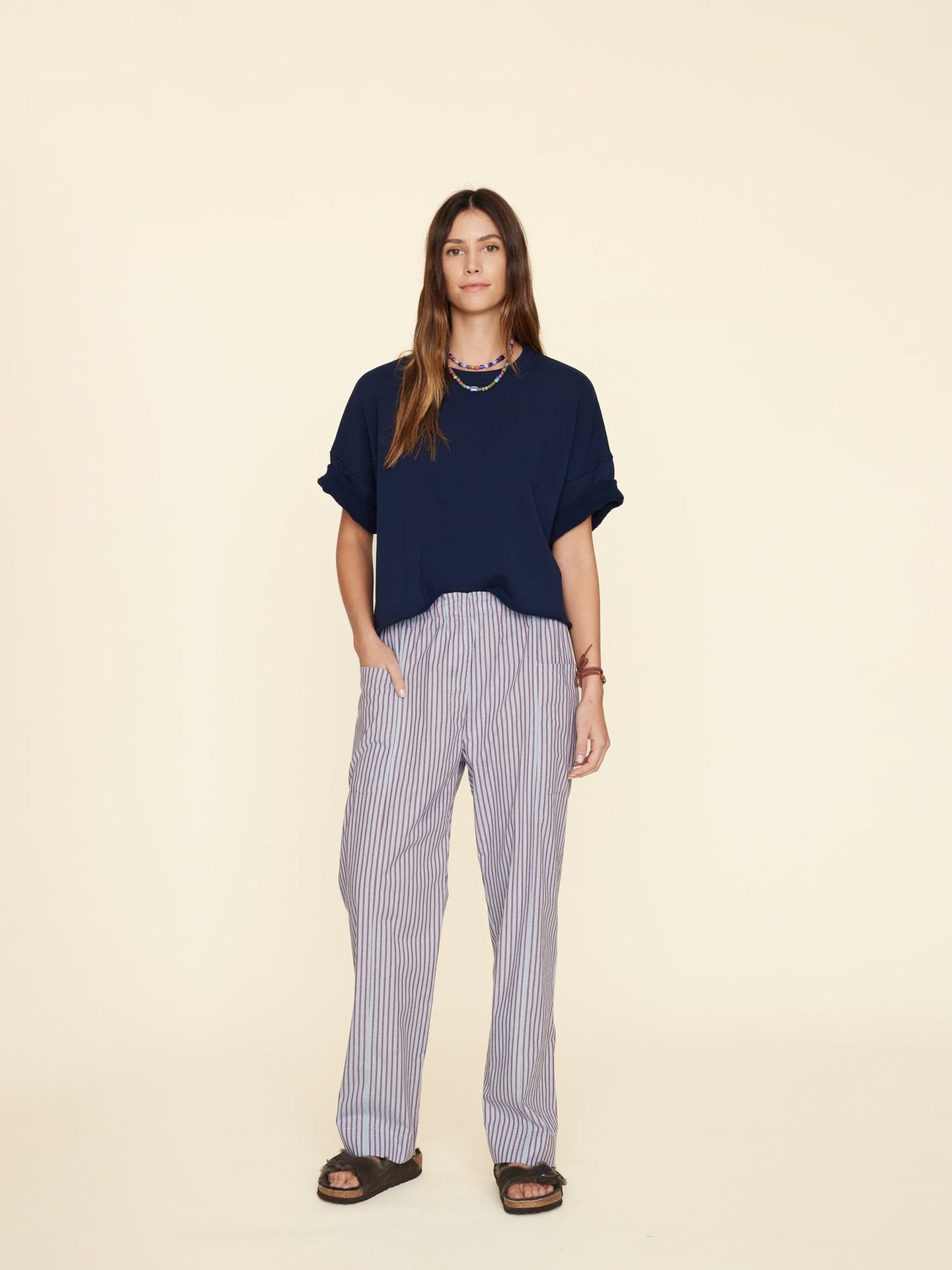 Xirena Pant Skyline Plum Jake Pant