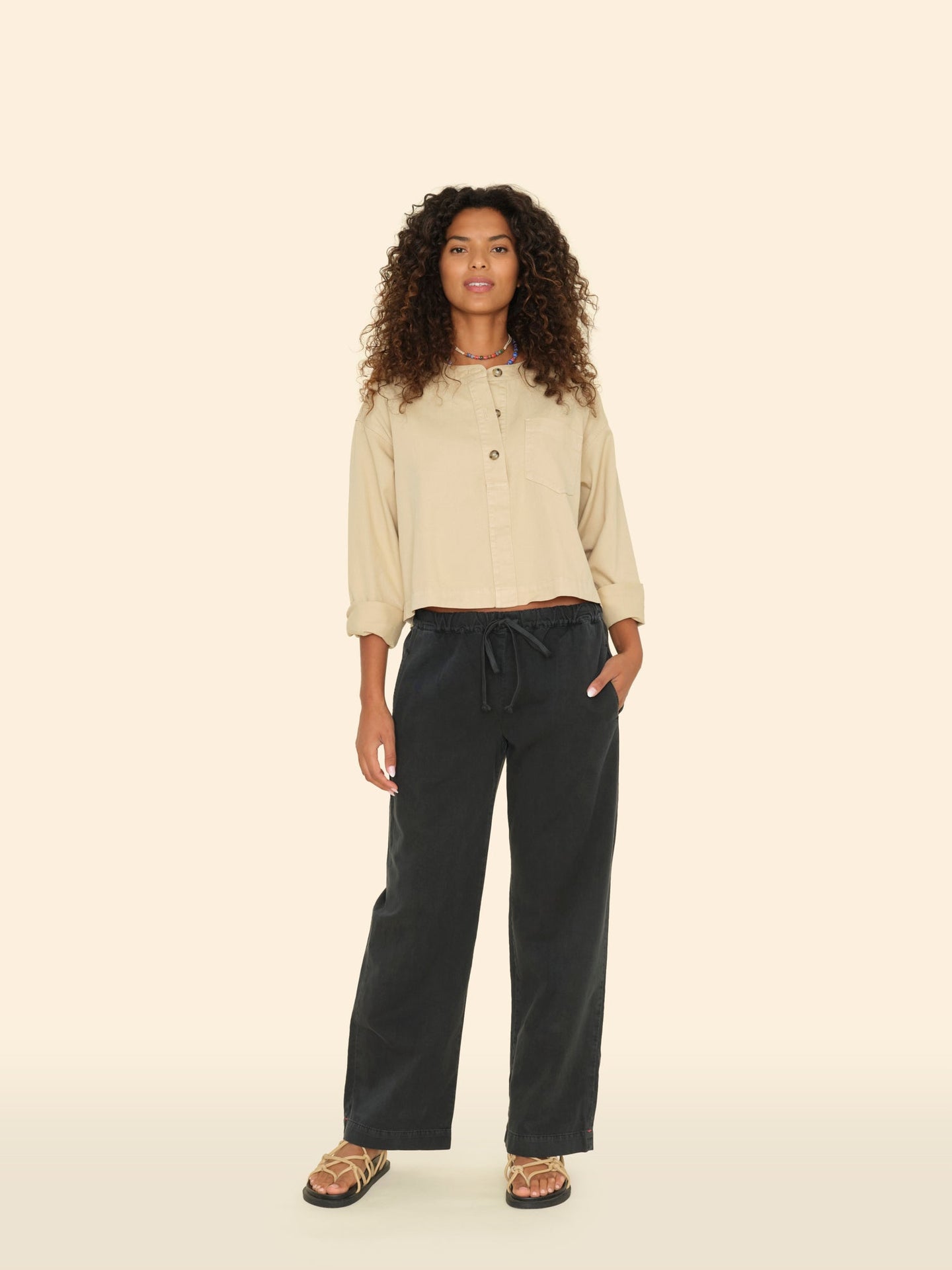 Xirena Pant Washed Black Dash Twill Pant