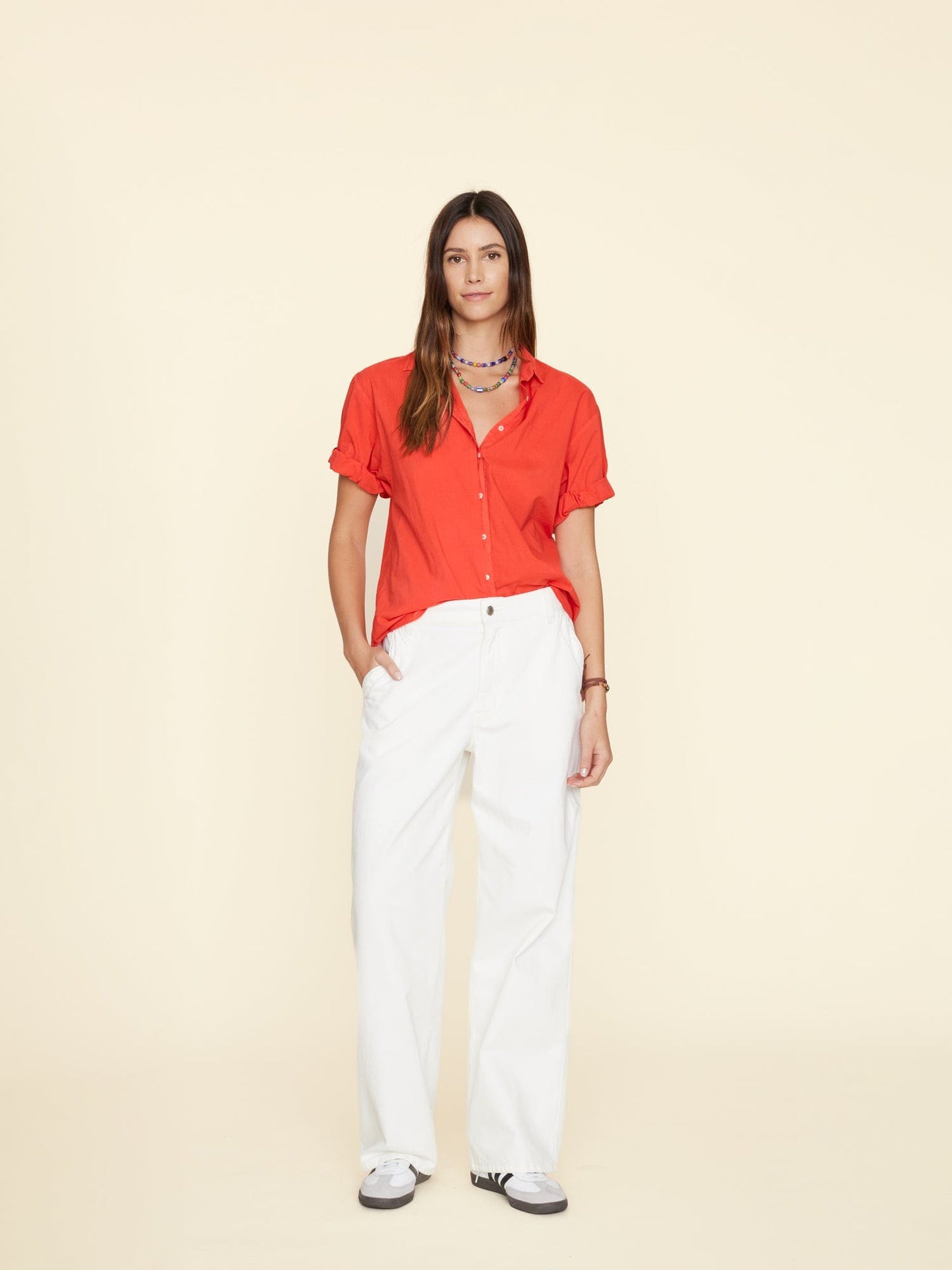 Xirena Pant White Garrett Denim Pant