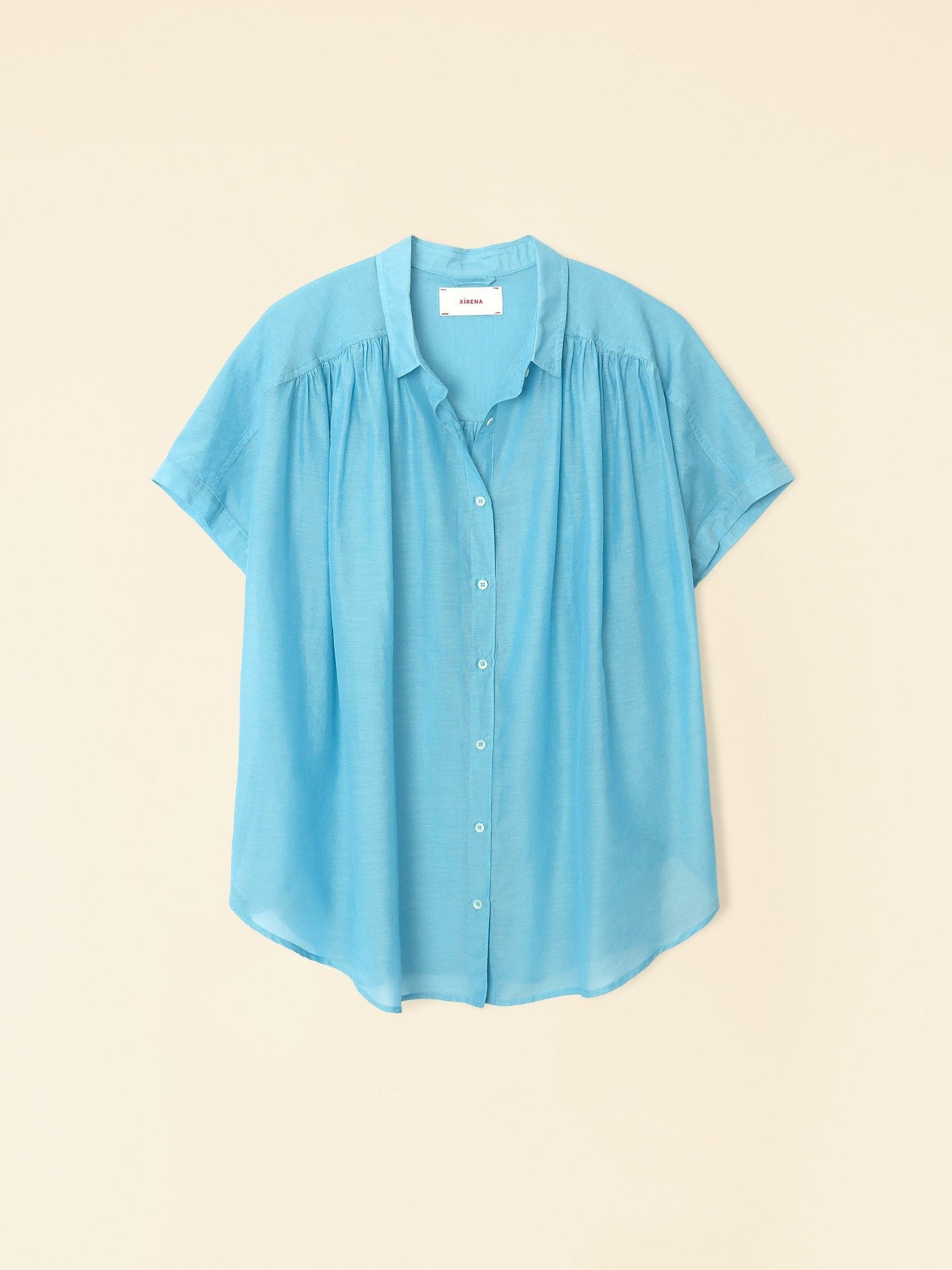 Xirena Shirt Balboa Blue Paxton Shirt