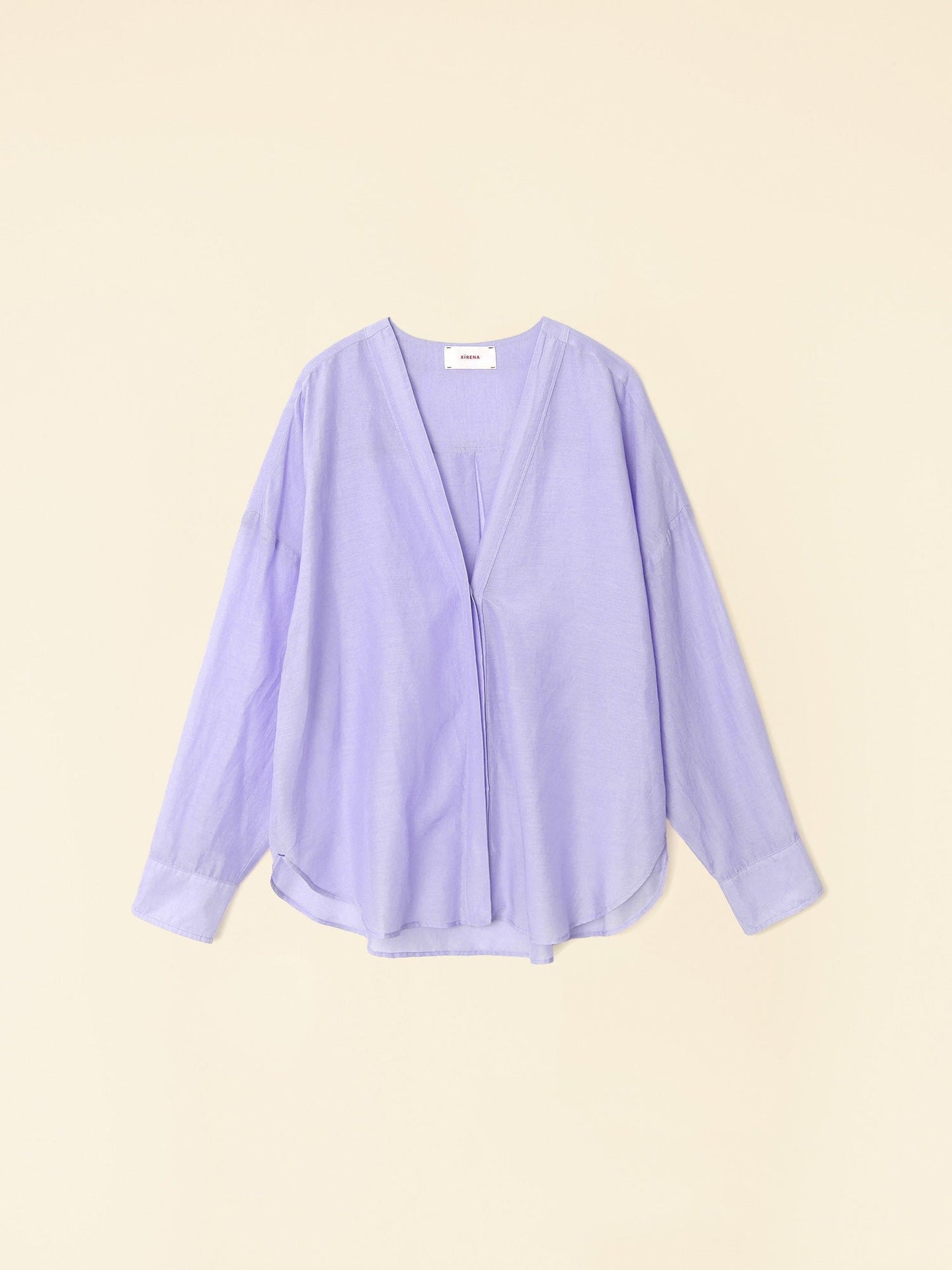 Xirena Shirt Bright Lilac Frances Shirt