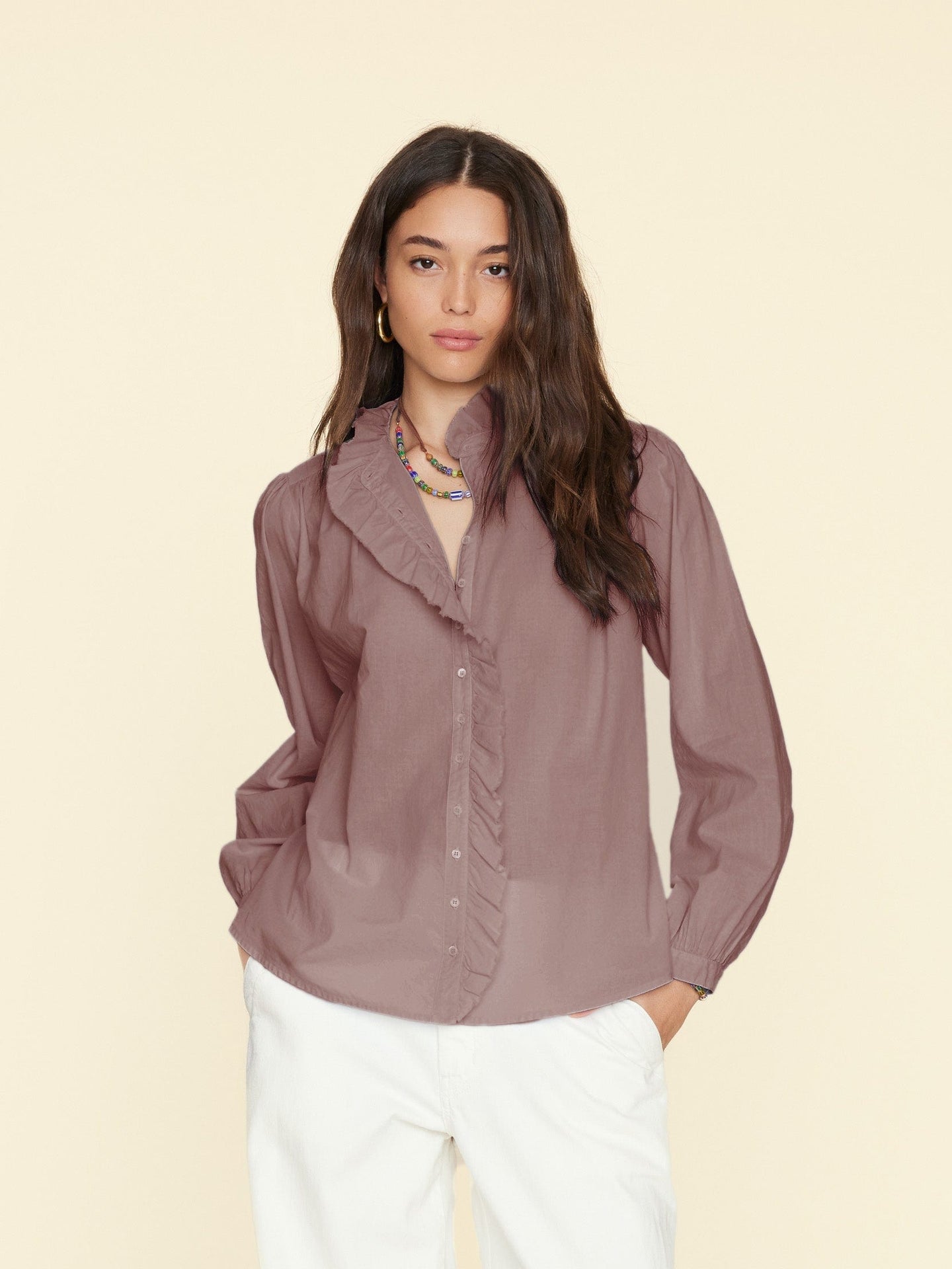 Xirena Shirt Brownstone Nicholson Shirt