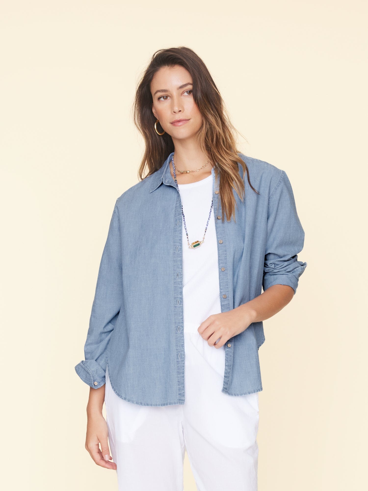 Dusty Blue Beau Shirt