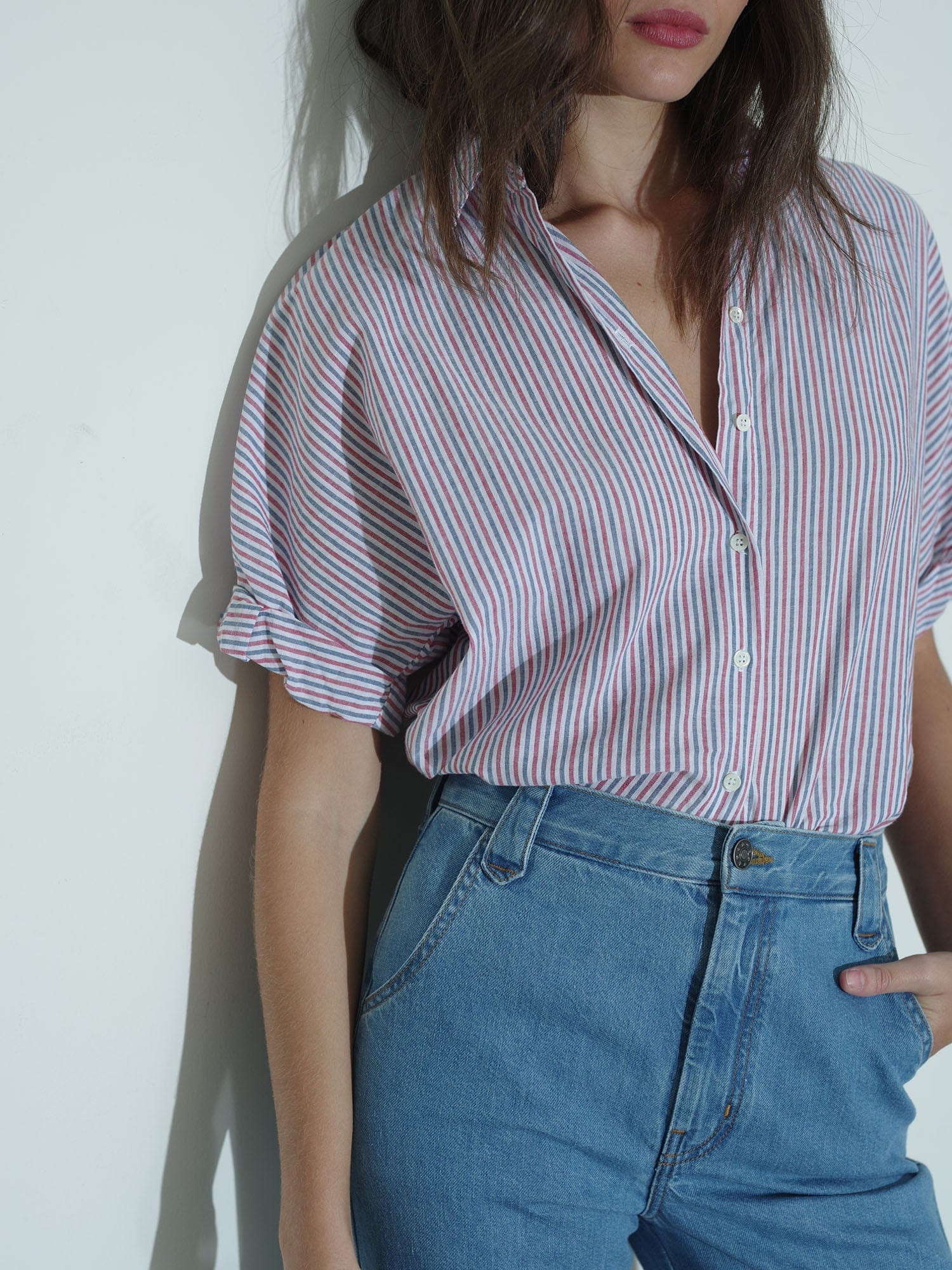 Firework Stripe Teddy Shirt