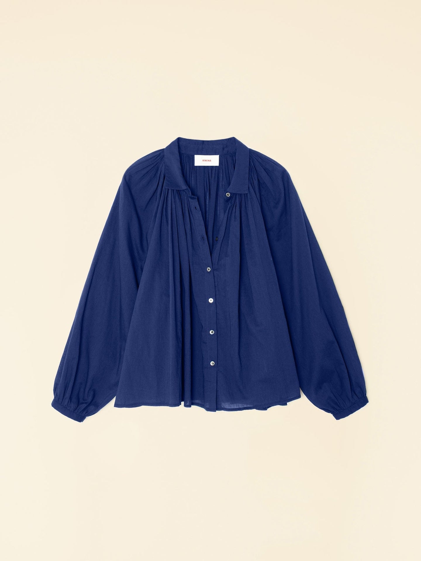 Xirena Shirt Marine Blue Fabienne Shirt