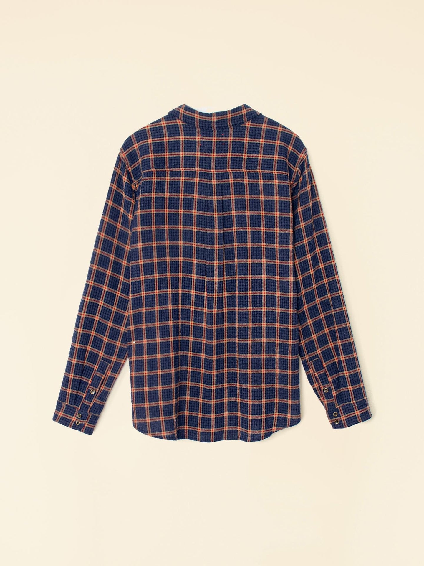 Xirena Shirt Navy Brick Scout Shirt