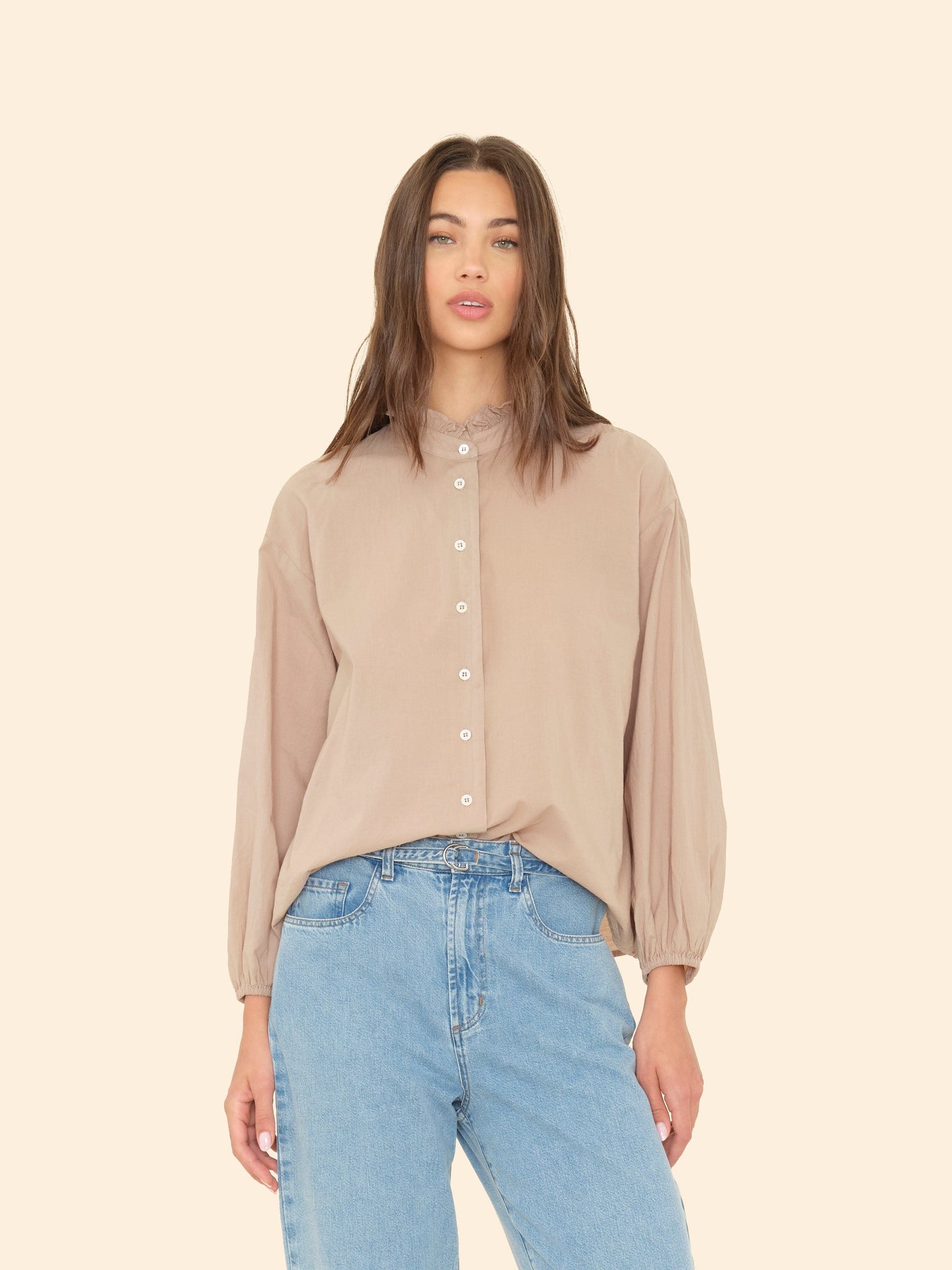 Xirena Shirt Sand Dollar Kendall Shirt Sand Dollar Kendall Shirt