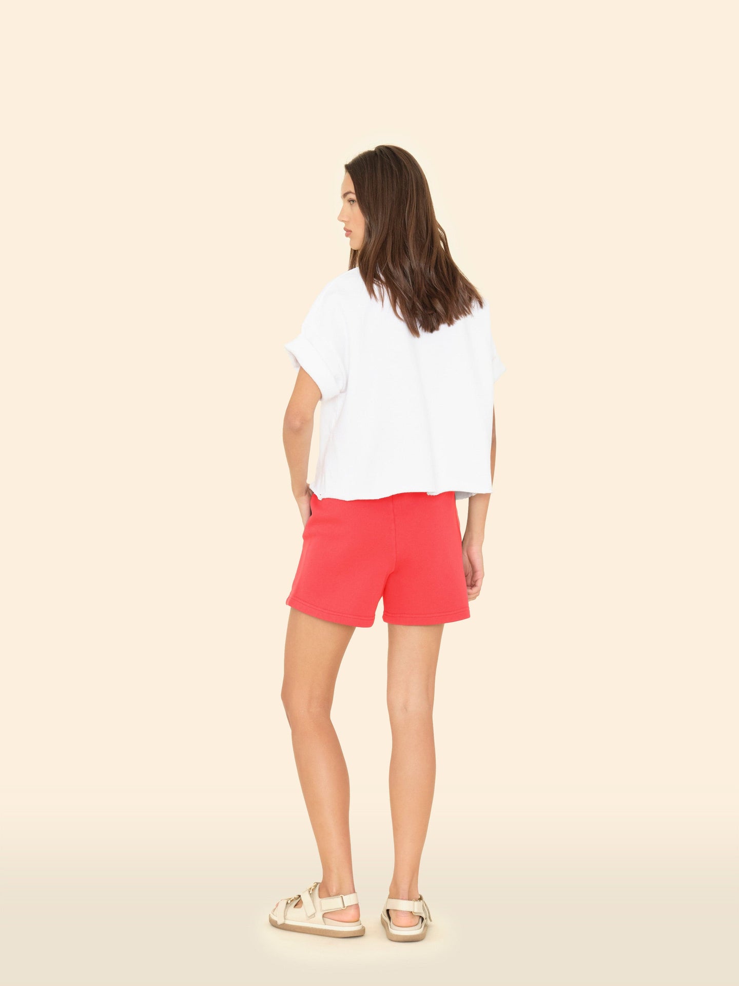 Xirena Short Jetty Red Shayne Short Jetty Red Shayne Short