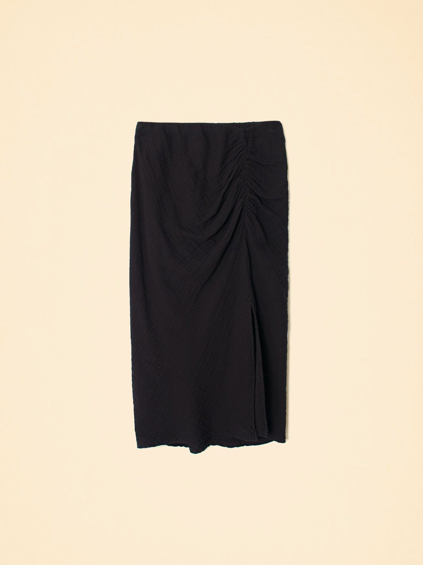 Xirena Skirt Black Scottie Skirt
