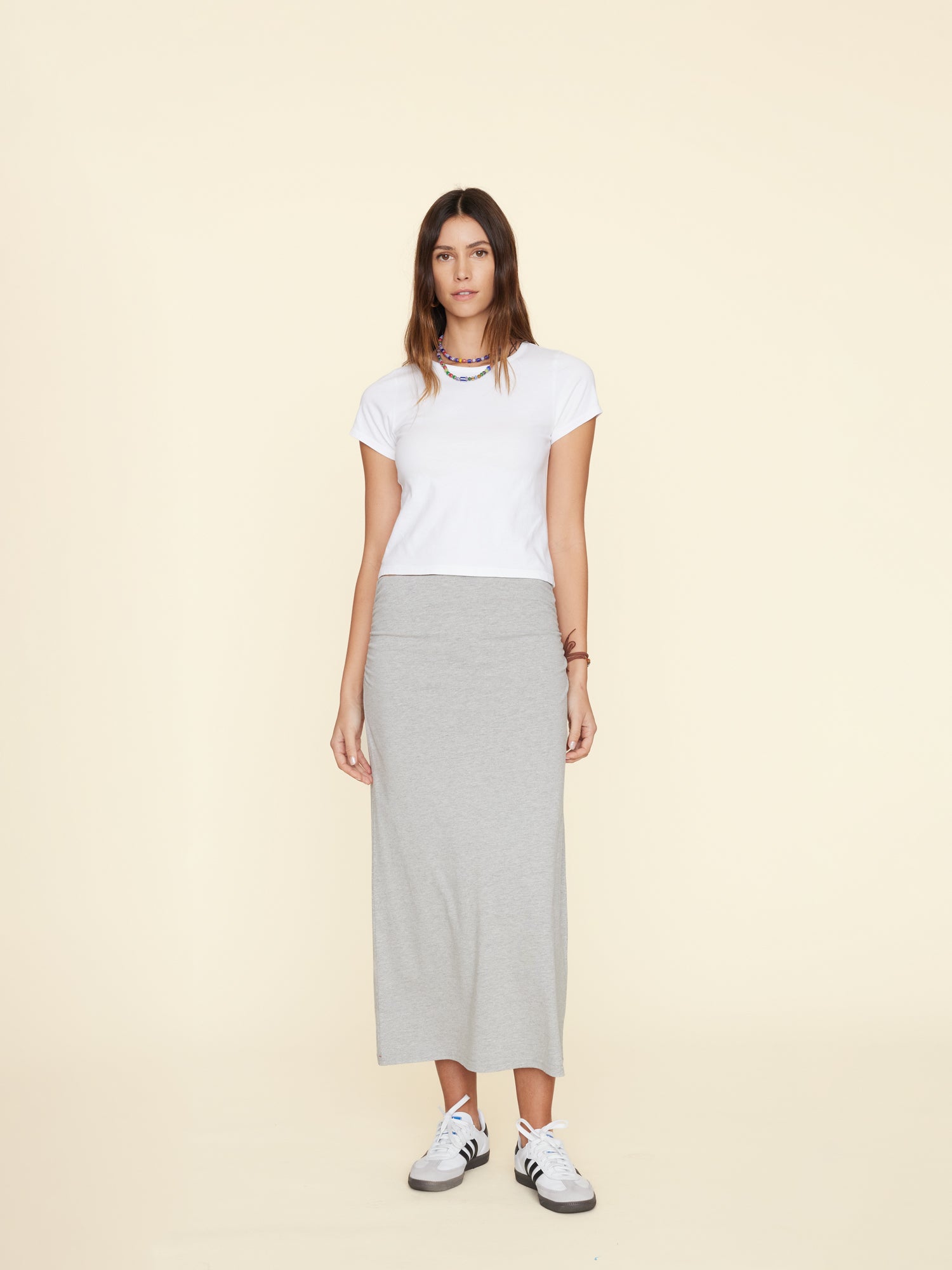 Heather gray skirt best sale