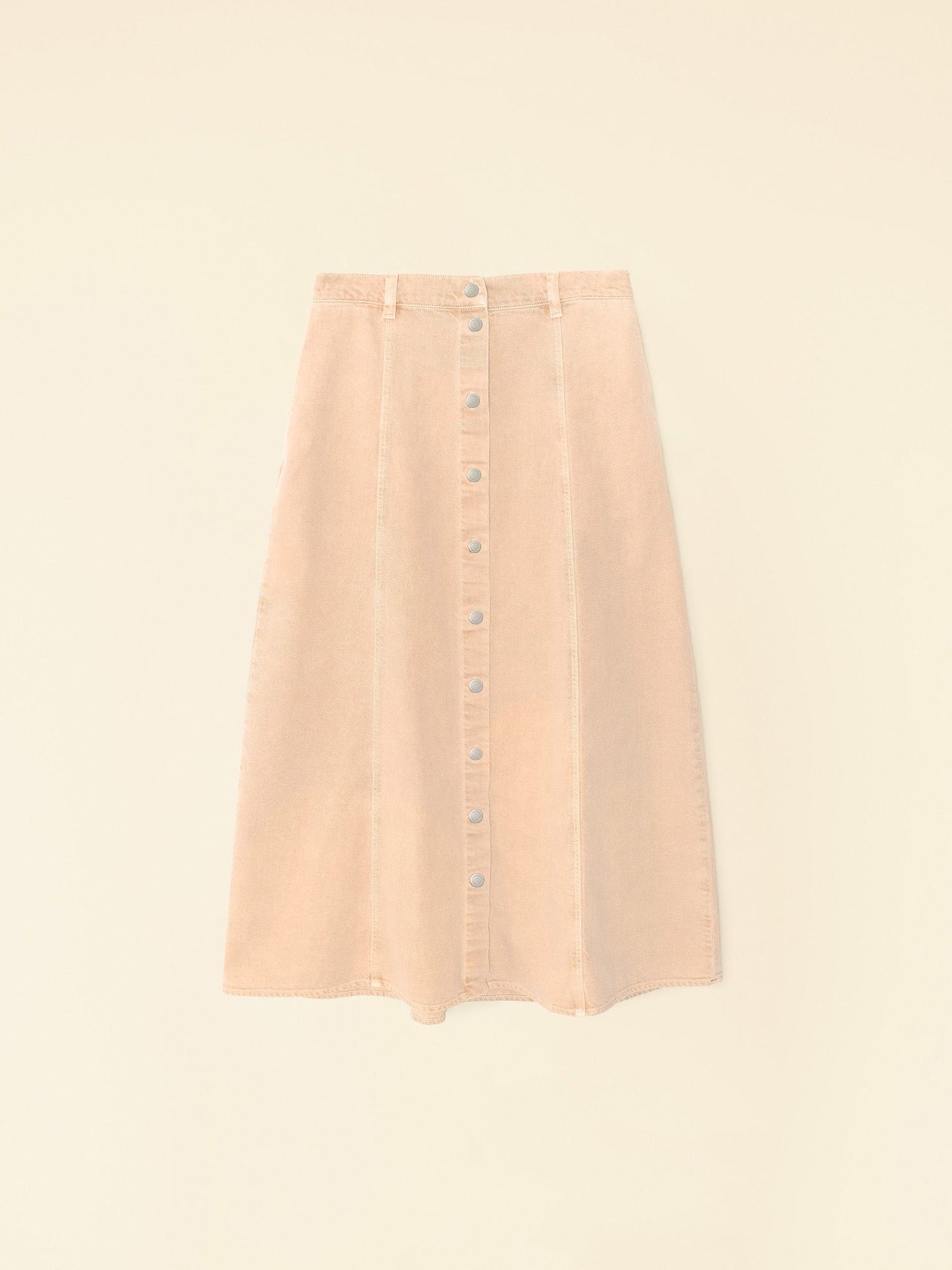 Xirena Skirt Khaki Spence Denim Skirt Khaki Spence Denim Skirt