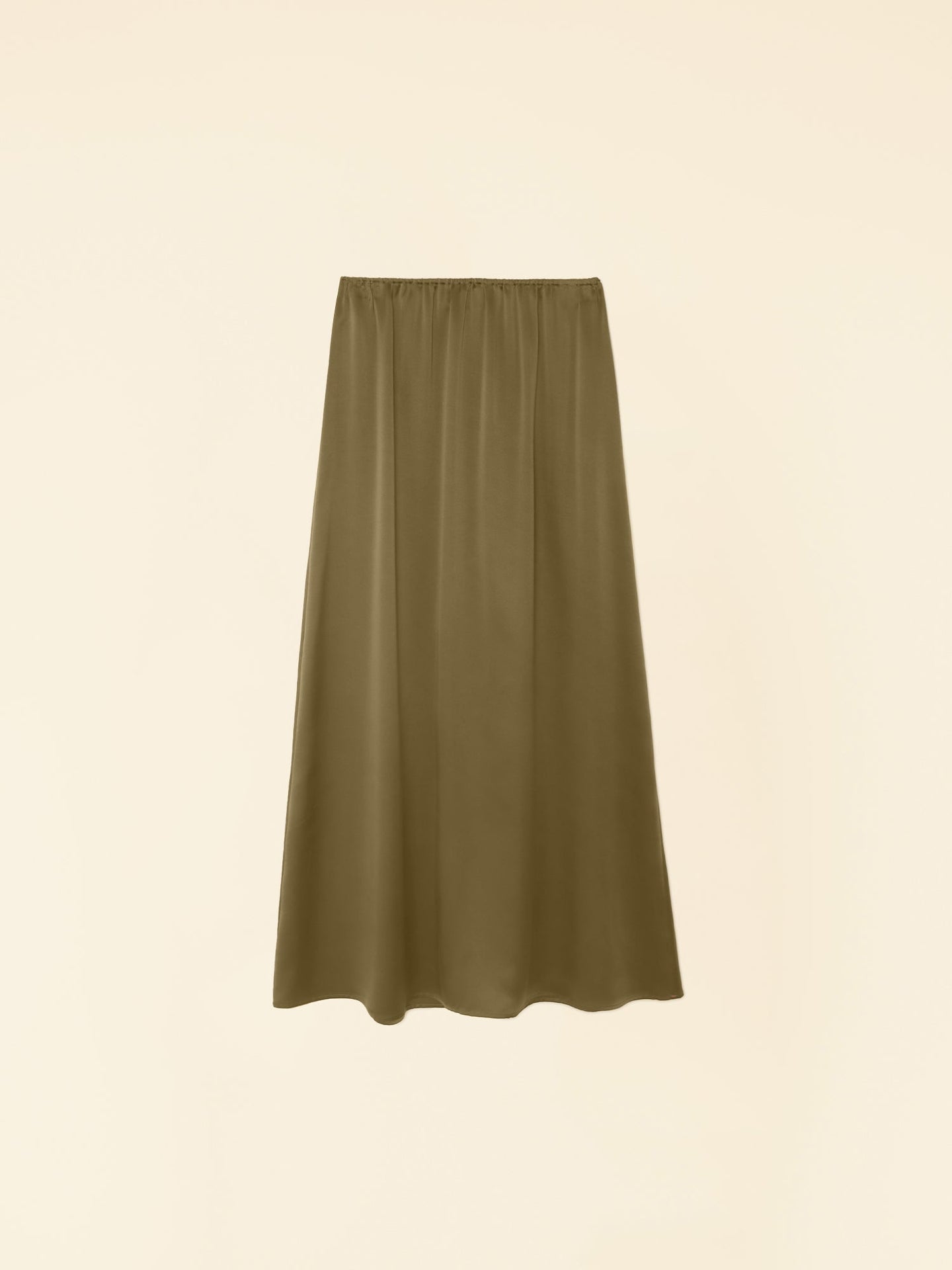 Xirena Skirt Olive Gold Sela Skirt