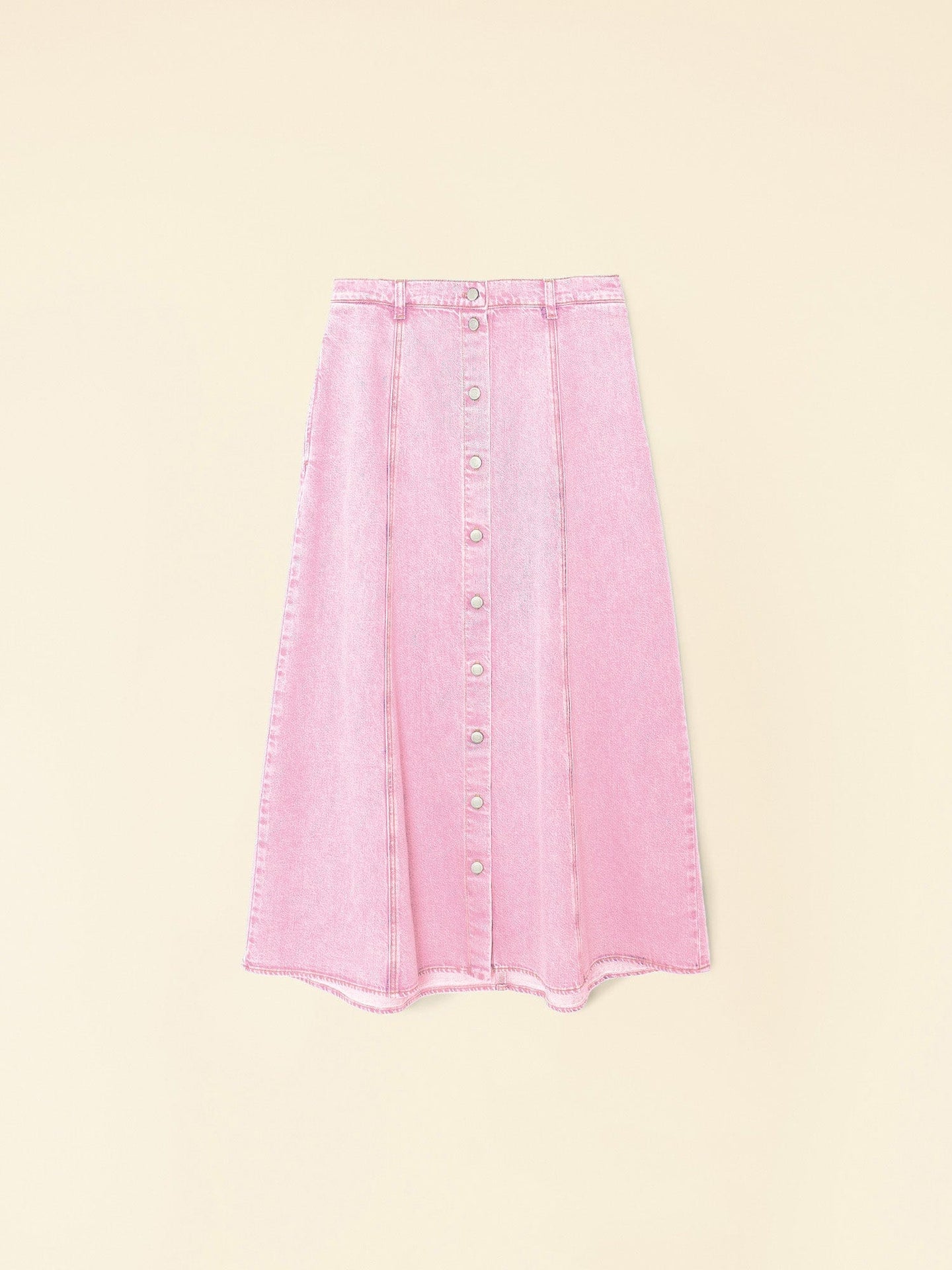 Xirena Skirt Petal Pink Spence Denim Skirt Petal Pink Spence Denim Skirt