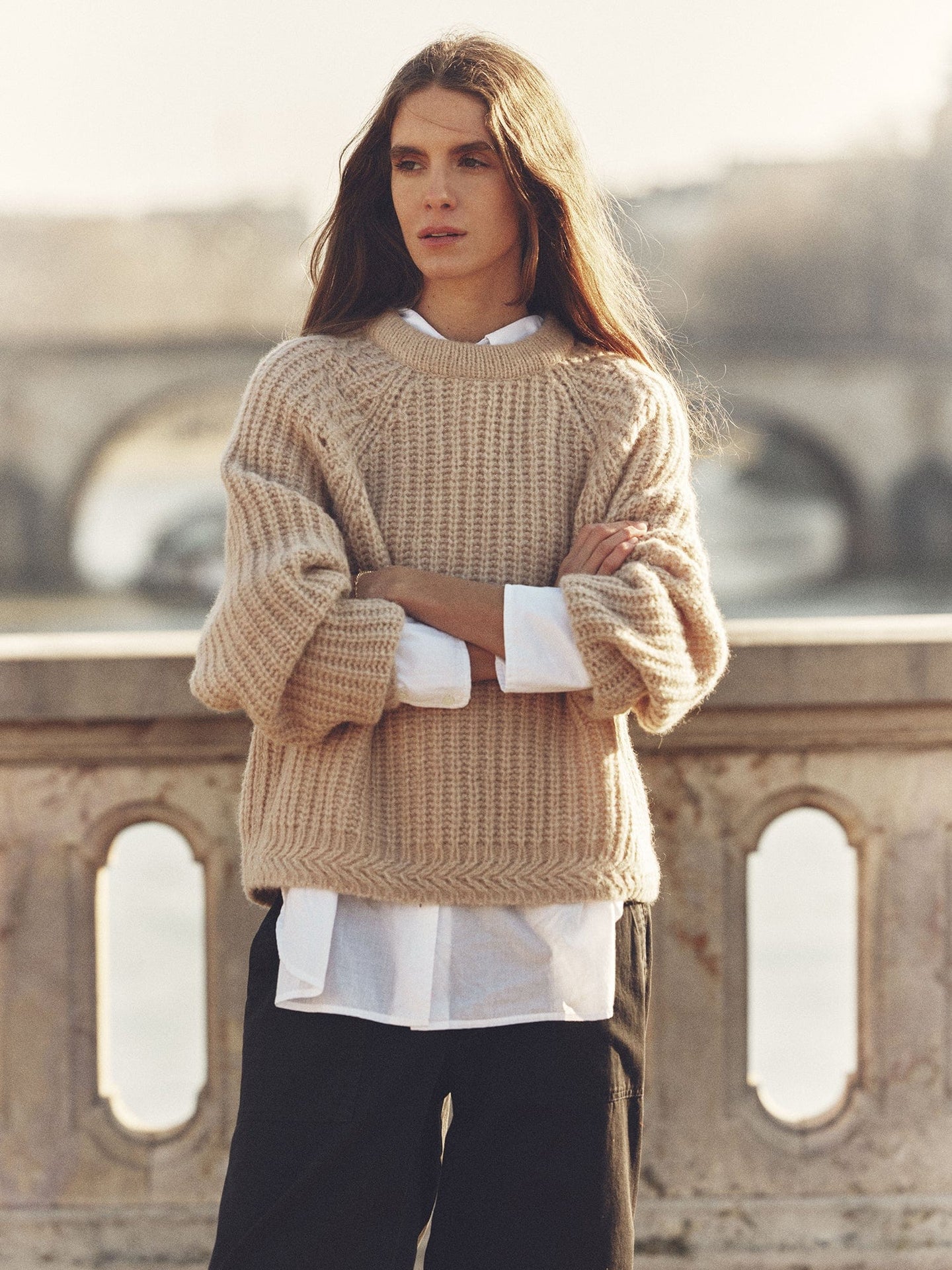 Xirena Sweater Cream Ice Landrey Sweater