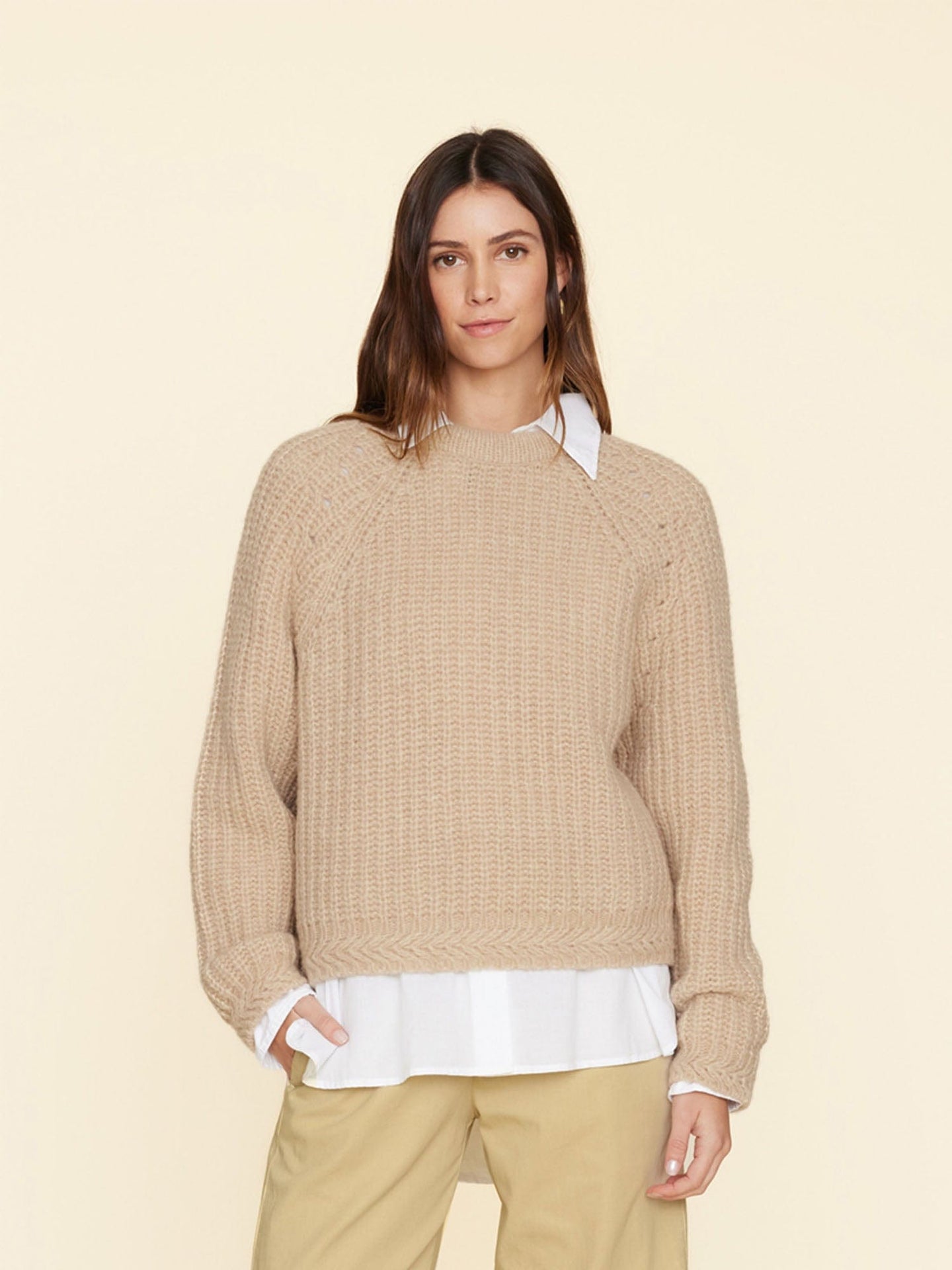 Xirena Sweater Cream Ice Landrey Sweater