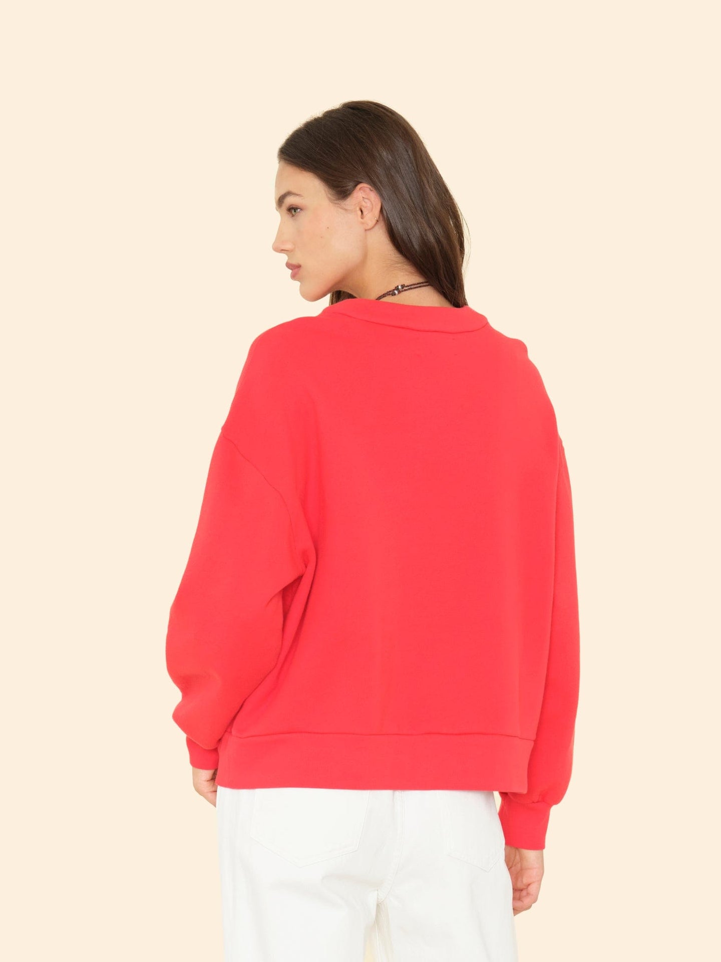 Xirena Sweater Jetty Red Benny Cardigan Jetty Red Benny Cardigan