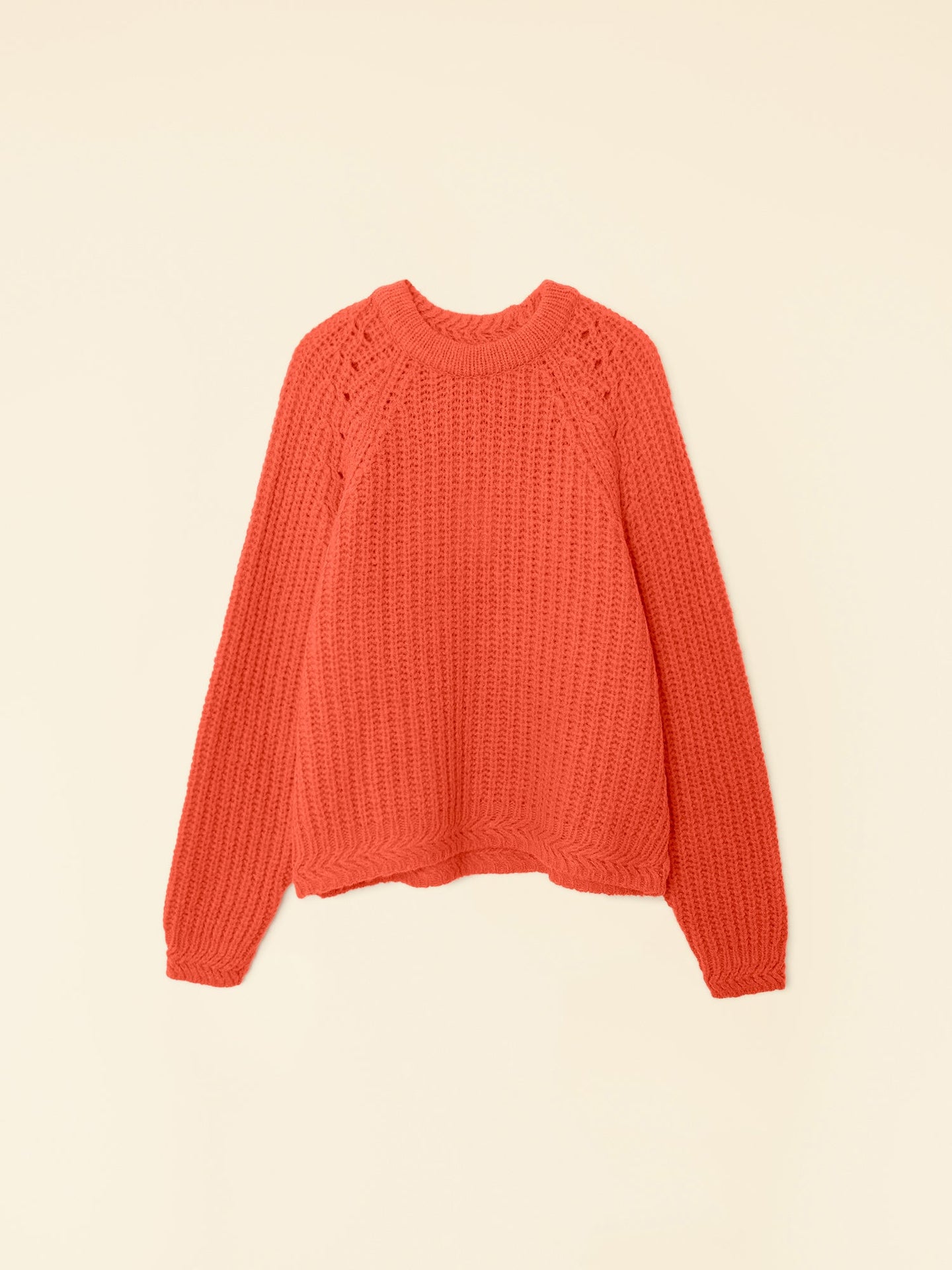 Xirena Sweater Orange Pop Landrey Sweater