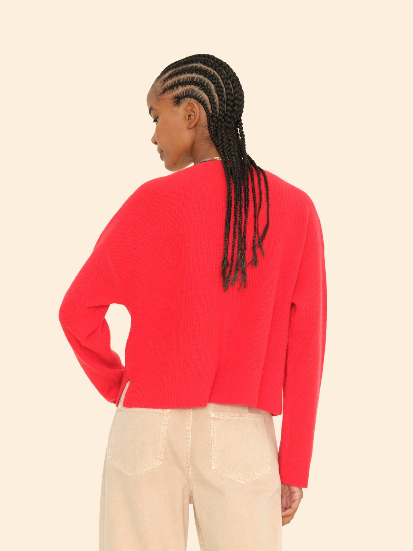 Xirena Sweater Red Robin Trudie Cardigan Red Robin Trudie Cardigan