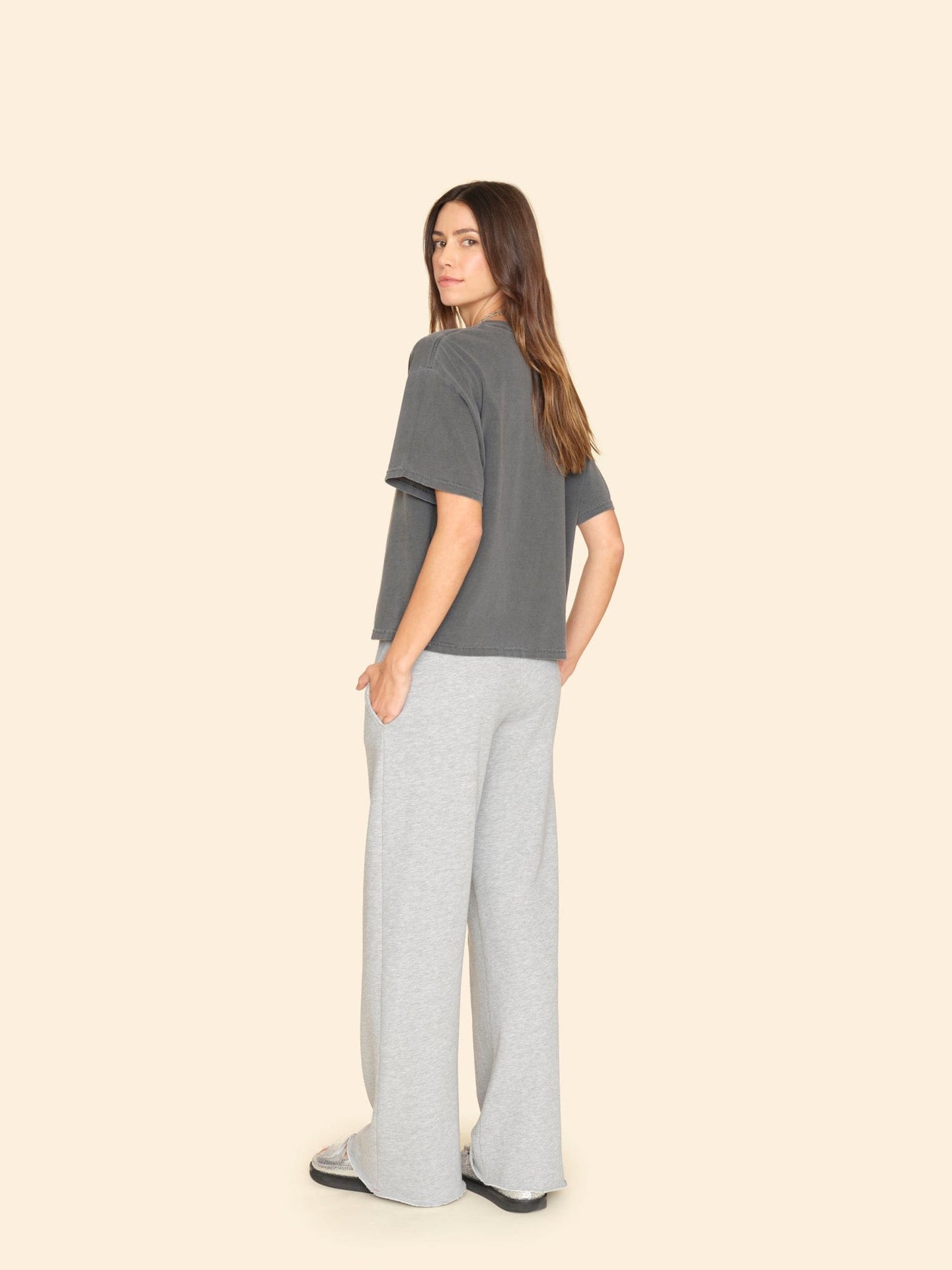 Xirena Sweatpant Heather Grey Emmette Sweatpant