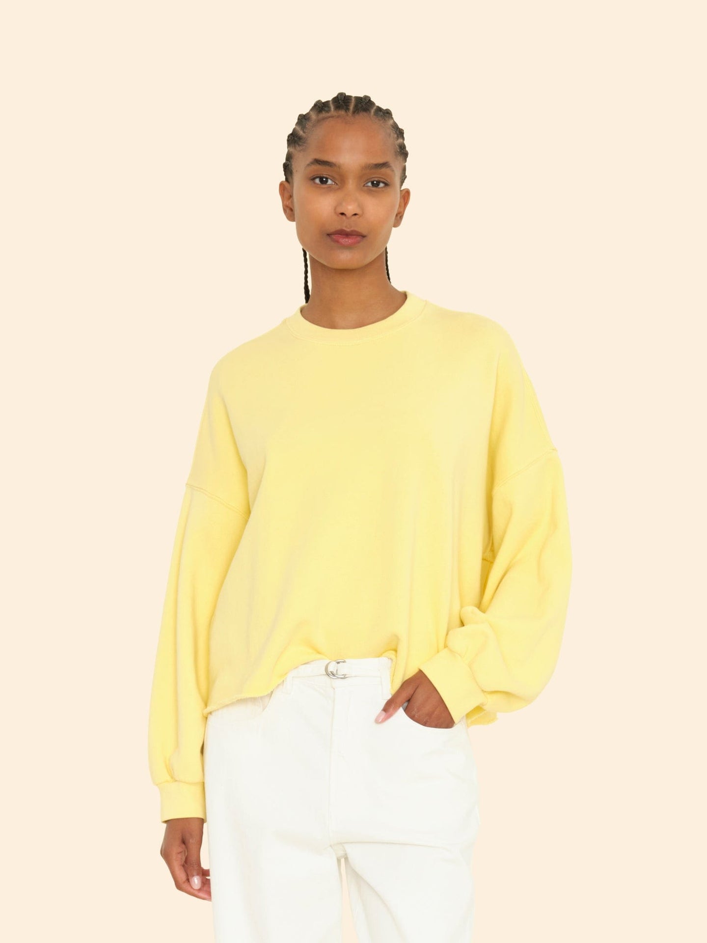 Xirena Sweatshirt Canary Yellow Honor Sweatshirt Canary Yellow Honor Sweatshirt