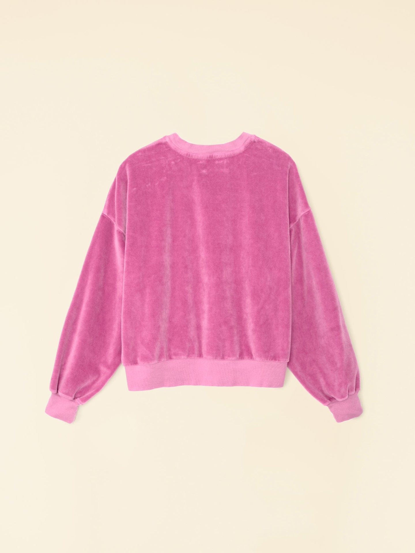 Xirena Sweatshirt French Rose Huxley Velour Sweatshirt