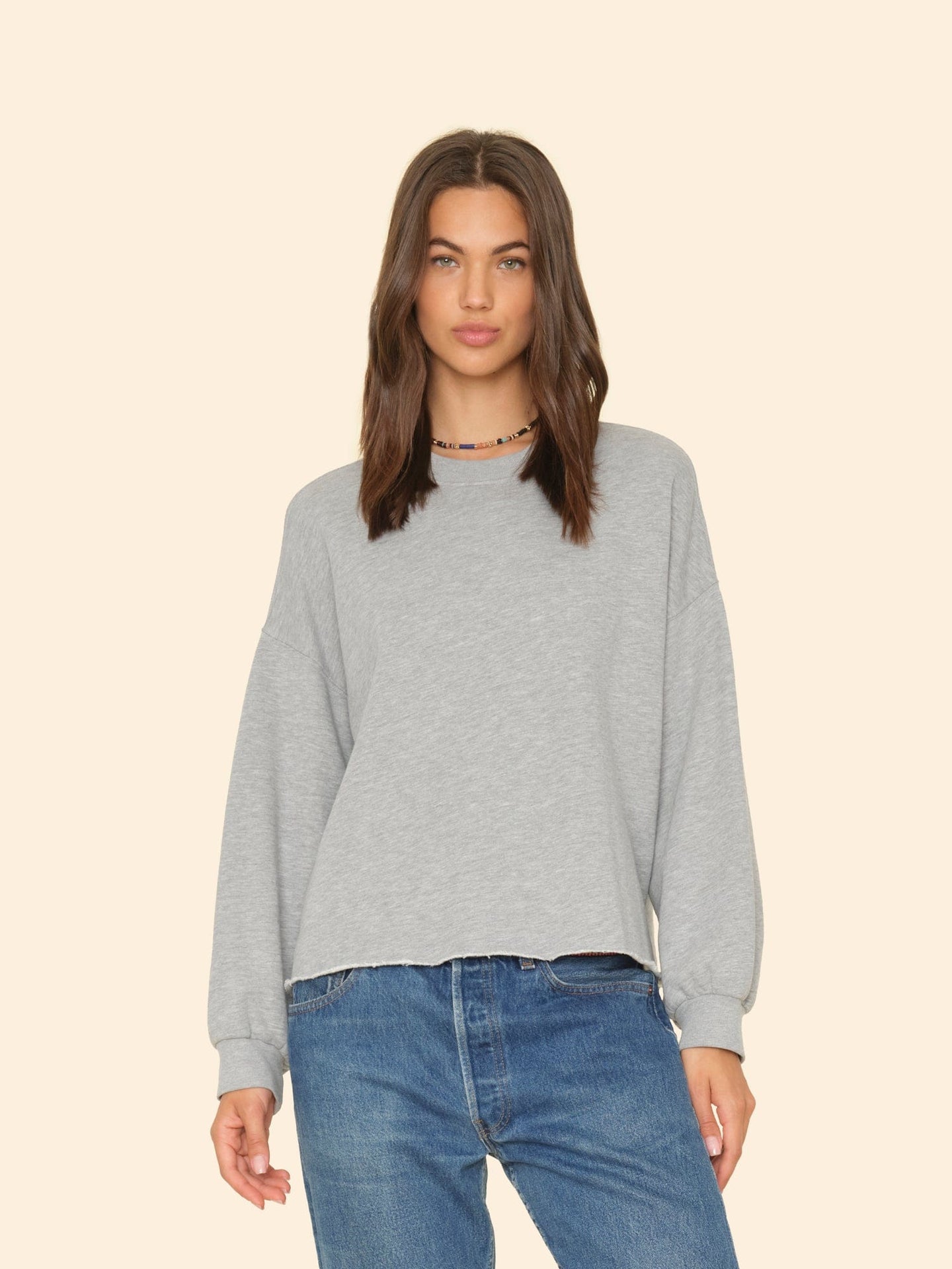 Xirena Sweatshirt Heather Grey Honor Sweatshirt