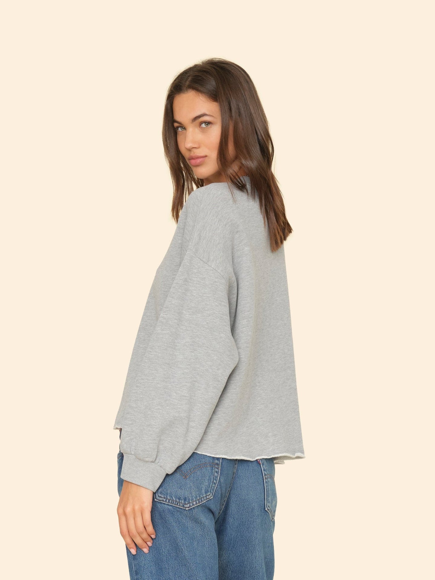 Xirena Sweatshirt Heather Grey Honor Sweatshirt