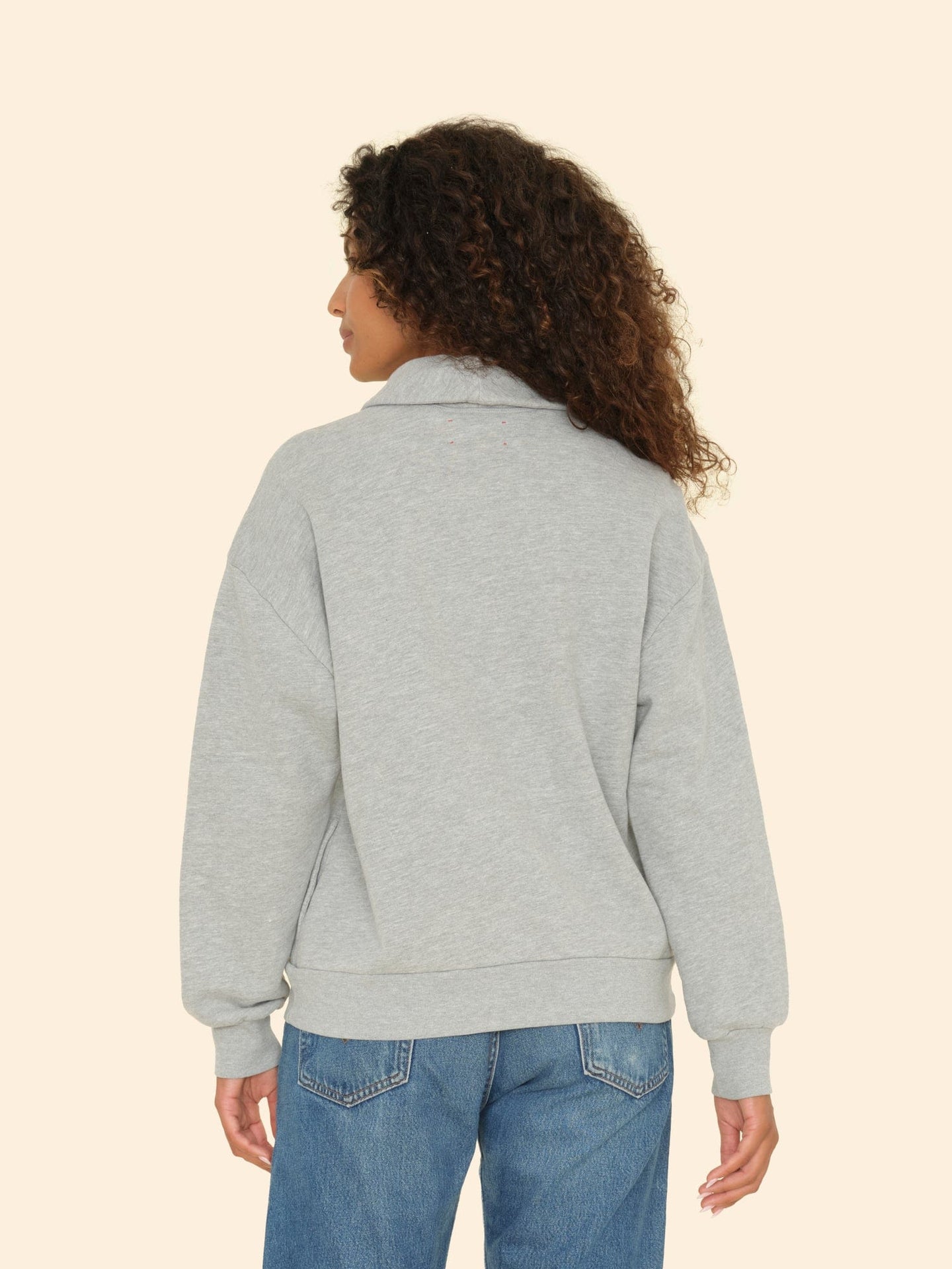 Xirena Sweatshirt Heather Grey Kass Sweatshirt