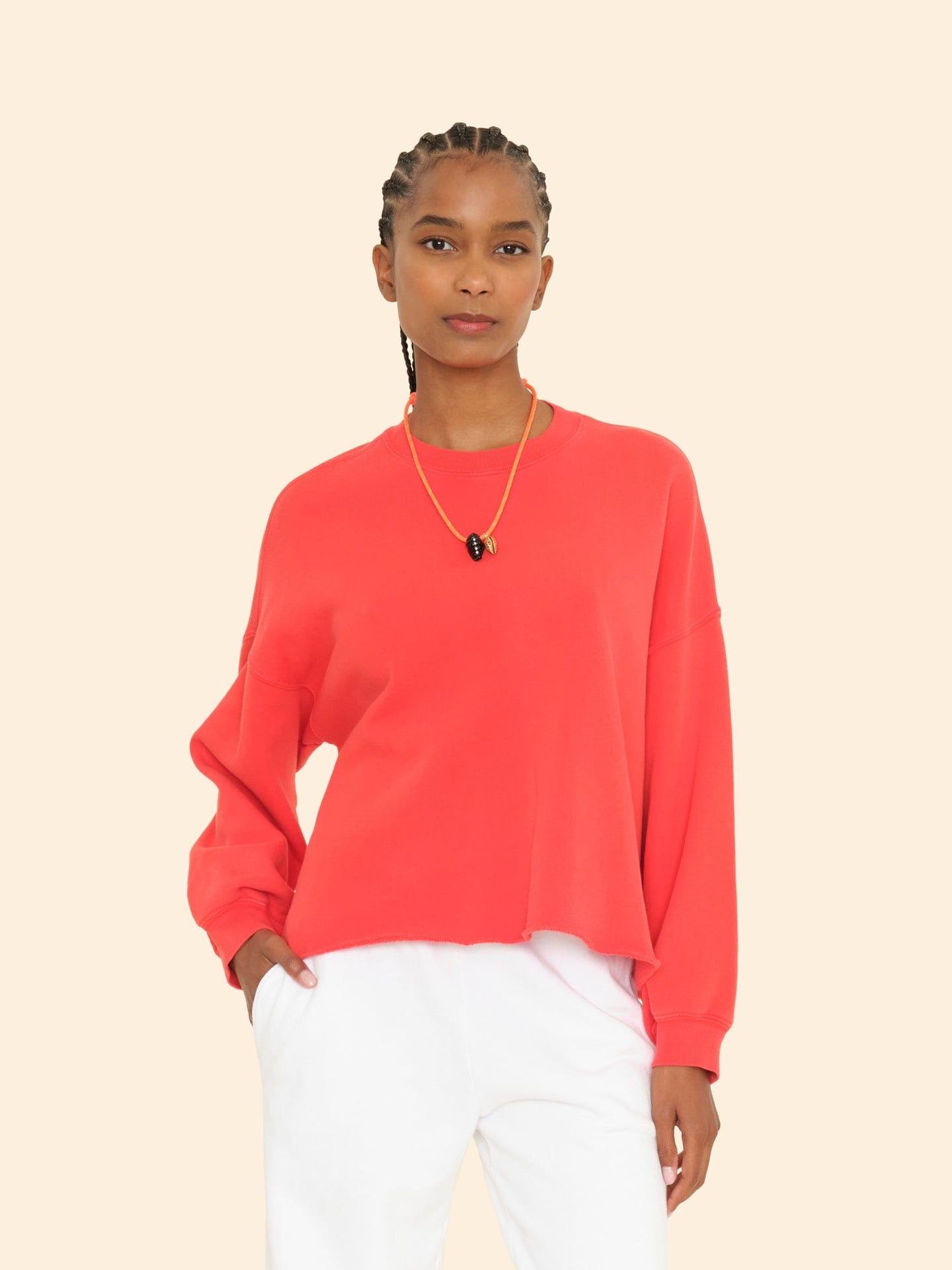 Xirena Sweatshirt Jetty Red Honor Sweatshirt Jetty Red Honor Sweatshirt