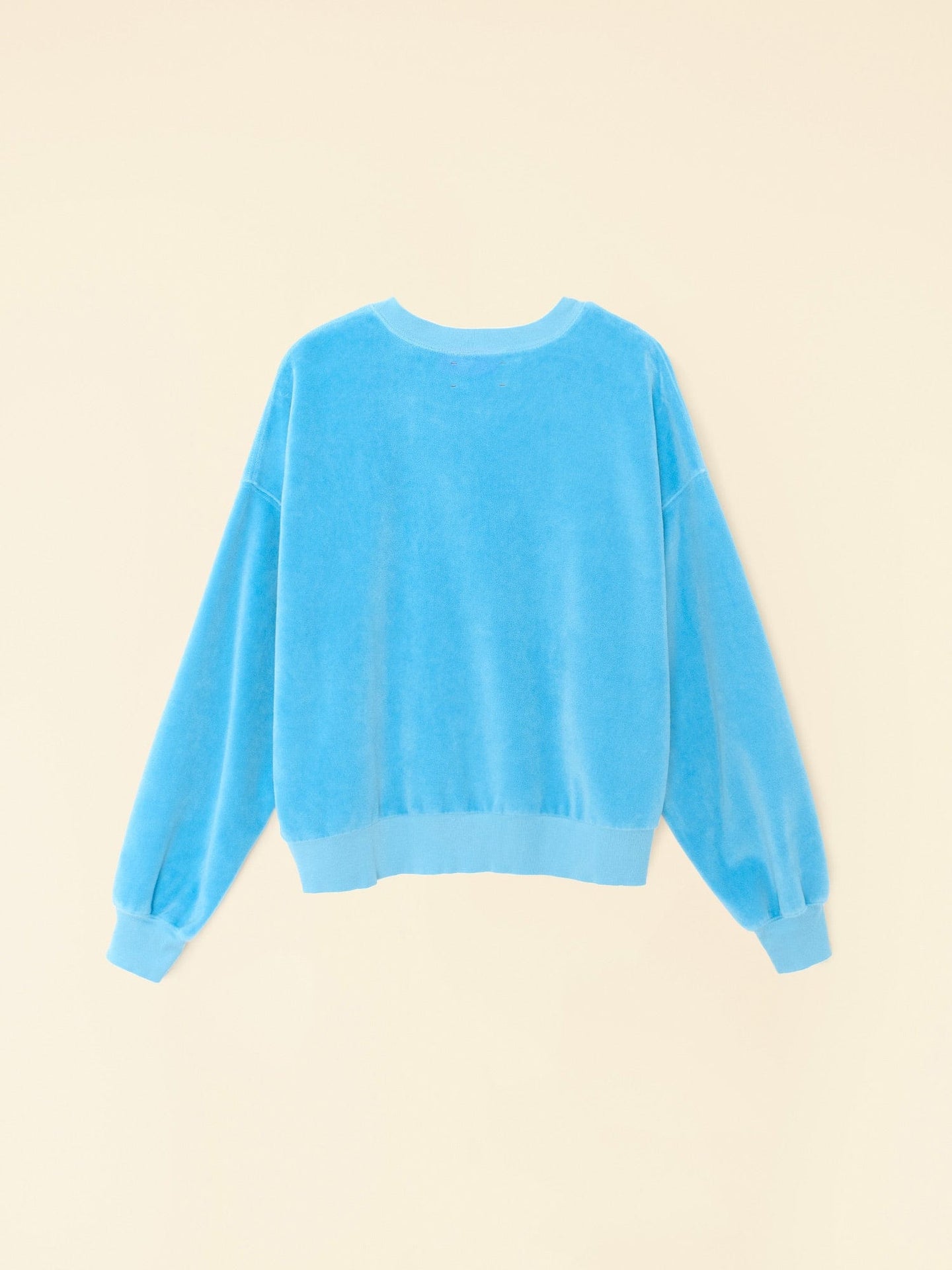 Xirena Sweatshirt Pier Blue Huxley Velour Sweatshirt Pier Blue Huxley Velour Sweatshirt