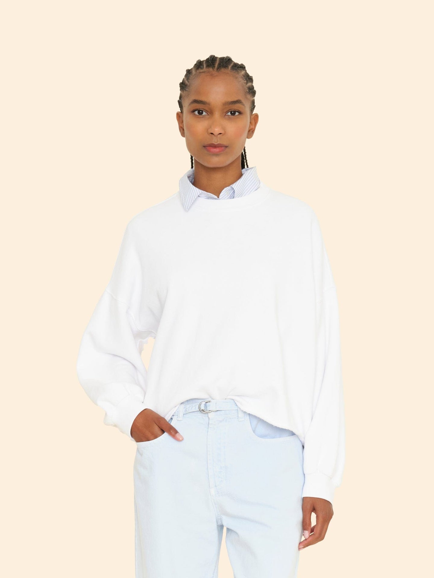 Xirena Sweatshirt White Honor Sweatshirt White Honor Sweatshirt